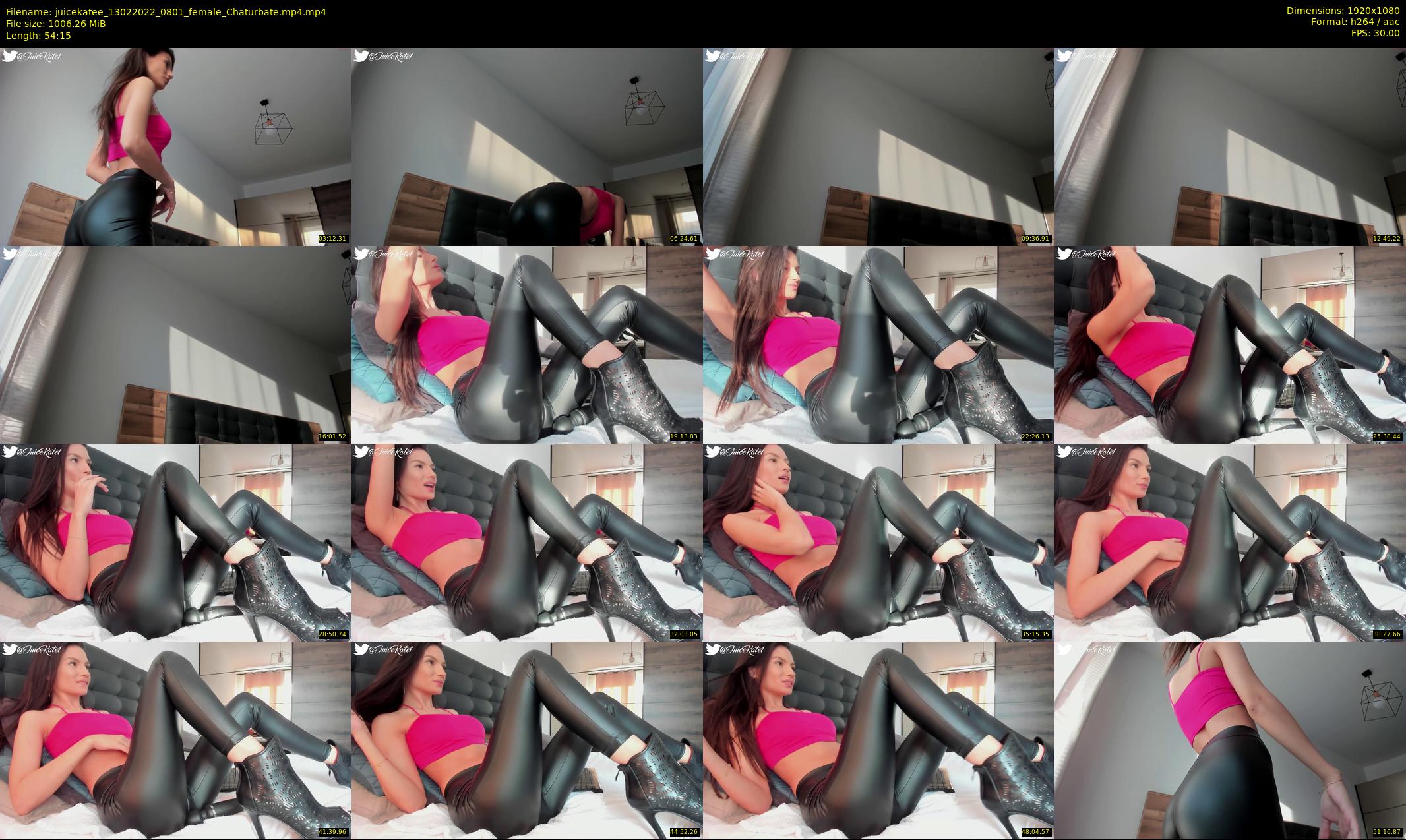 juicekatee — 55 minute Chaturbate female cam show recording, 1080p, Feb 13, 2022