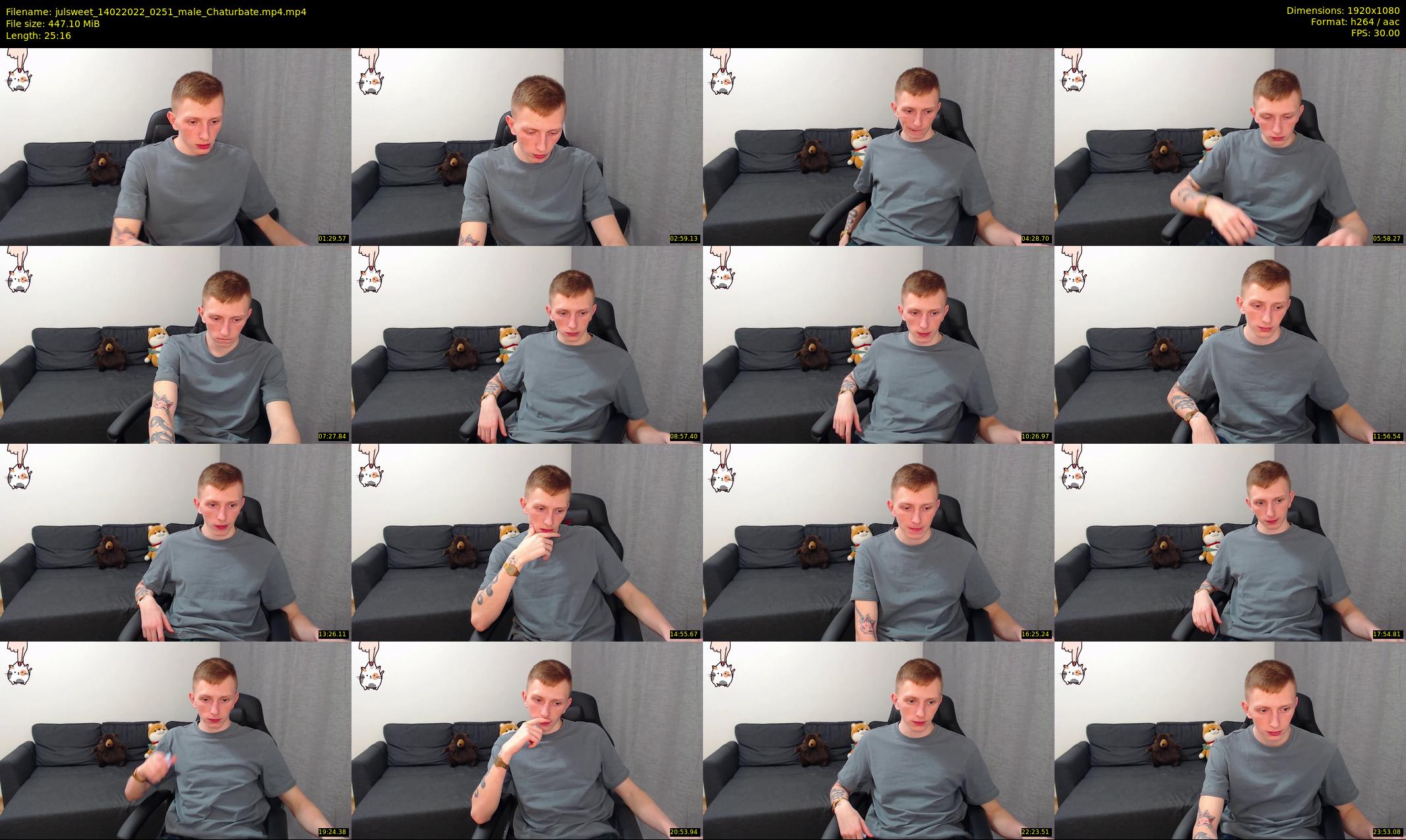 julsweet — 26 minute Chaturbate male cam show recording, 1080p, Feb 14, 2022