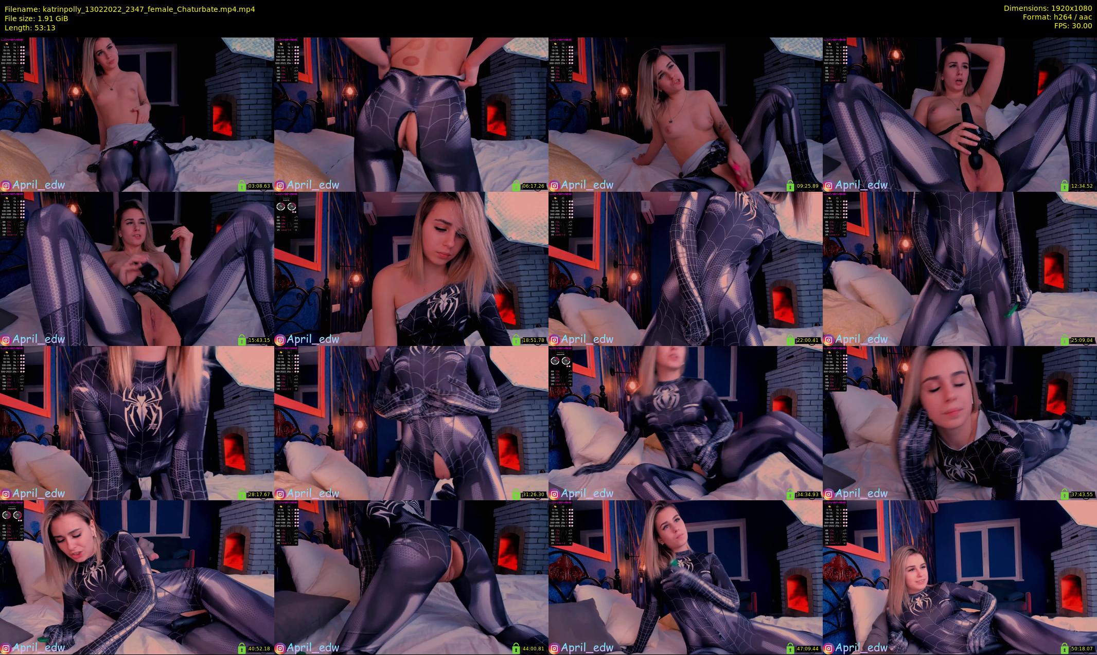 katrinpolly — 54 minute Chaturbate couple cam show recording, 1080p, Feb 13, 2022