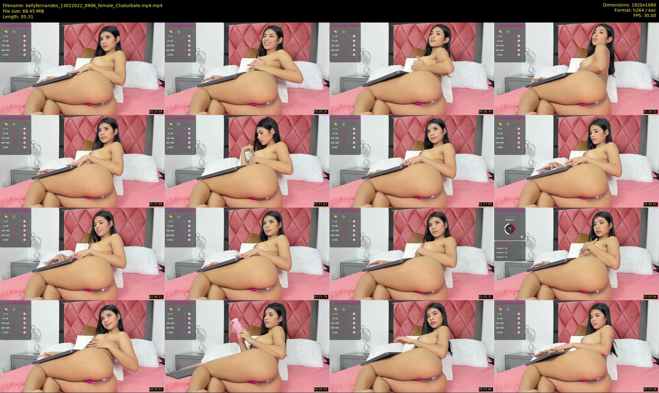 kellyfernandes — 6 minute Chaturbate female cam show recording, 1080p, Feb 13, 2022