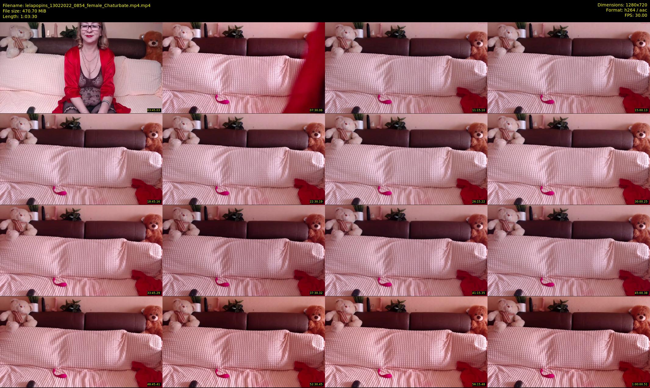 lelapopins — 64 minute Chaturbate female cam show recording, 720p, Feb 13, 2022