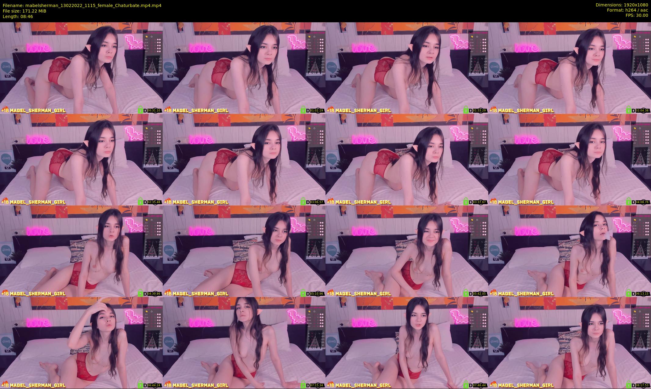 mabelsherman — 9 minute Chaturbate couple cam show recording, 1080p, Feb 13, 2022