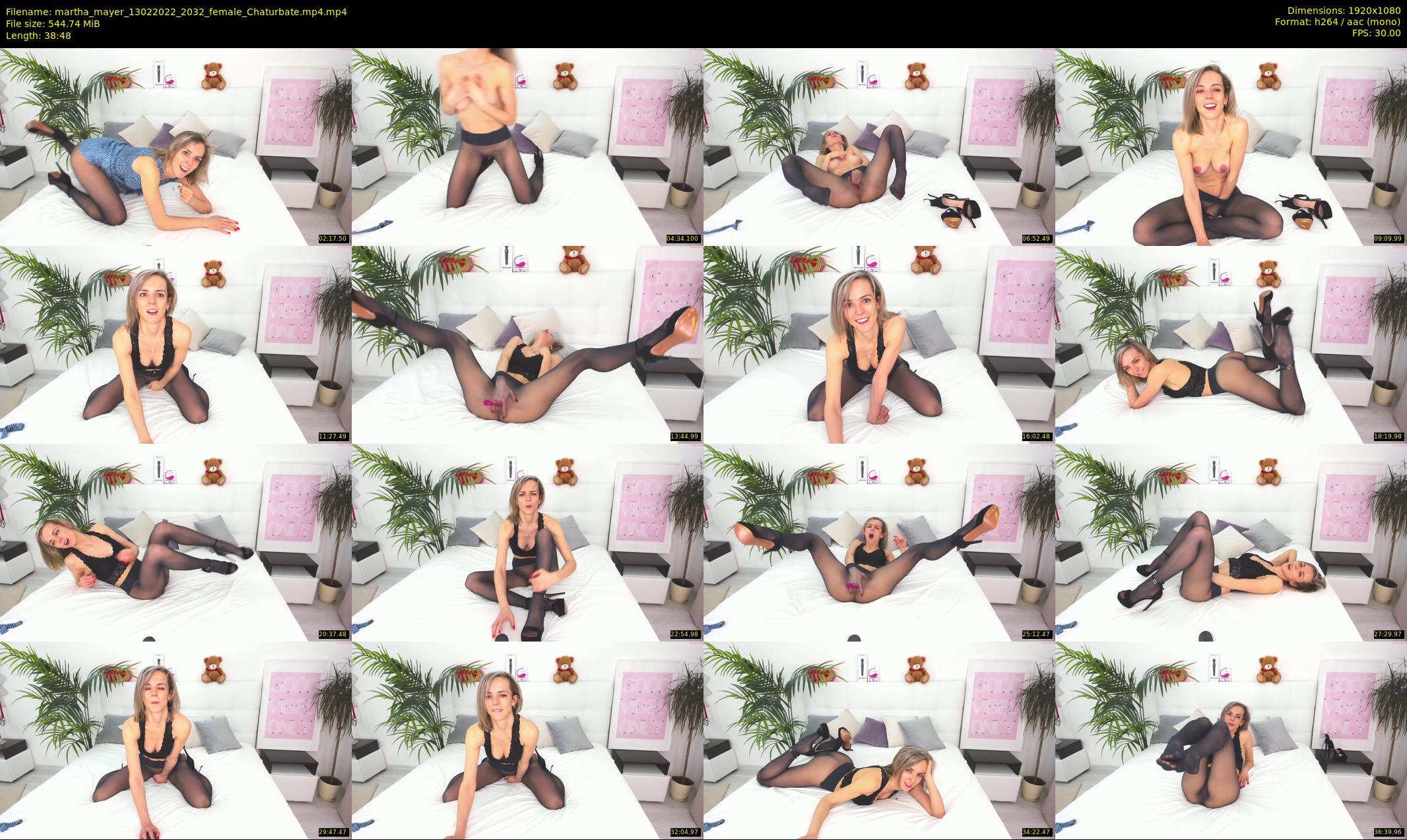 martha_mayer — 39 minute Chaturbate female cam show recording, 1080p, Feb 13, 2022