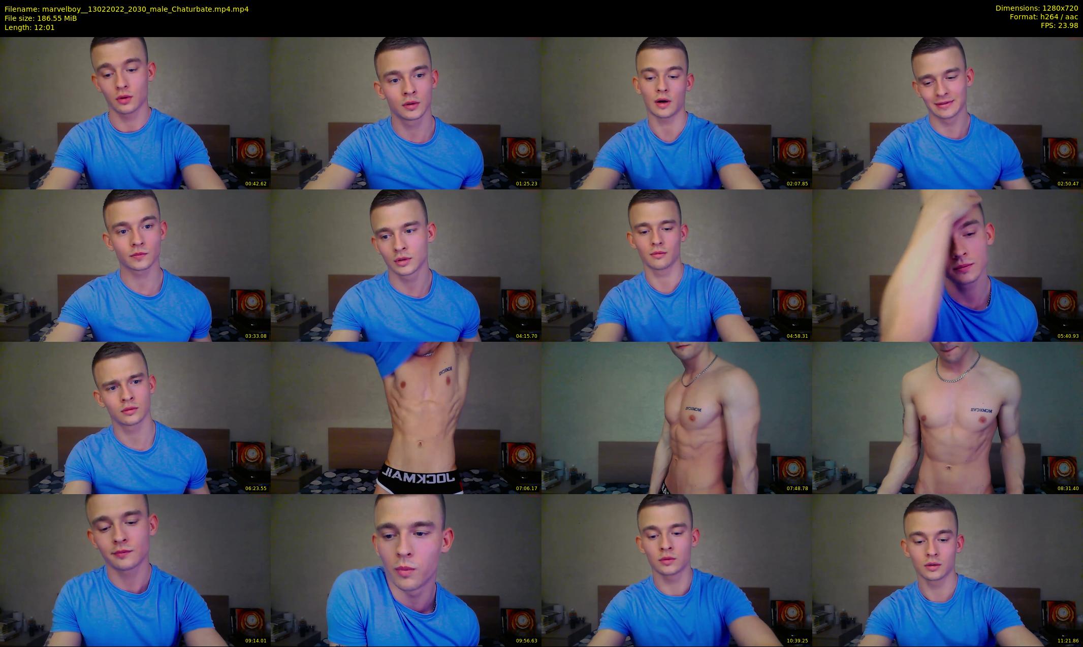 marvelboy_ — 13 minute Chaturbate male cam show recording, 720p, Feb 13, 2022