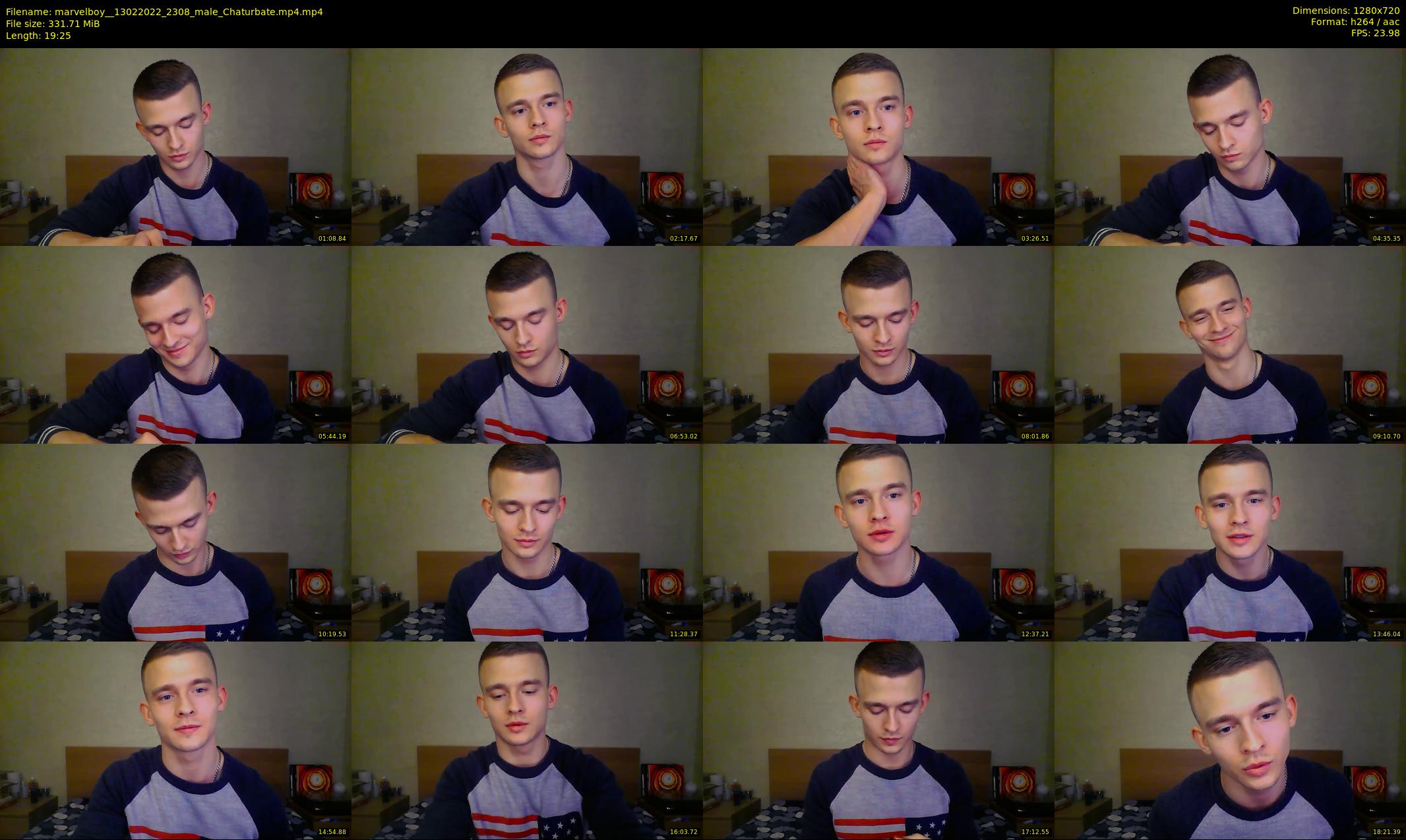 marvelboy_ — 20 minute Chaturbate male cam show recording, 720p, Feb 13, 2022