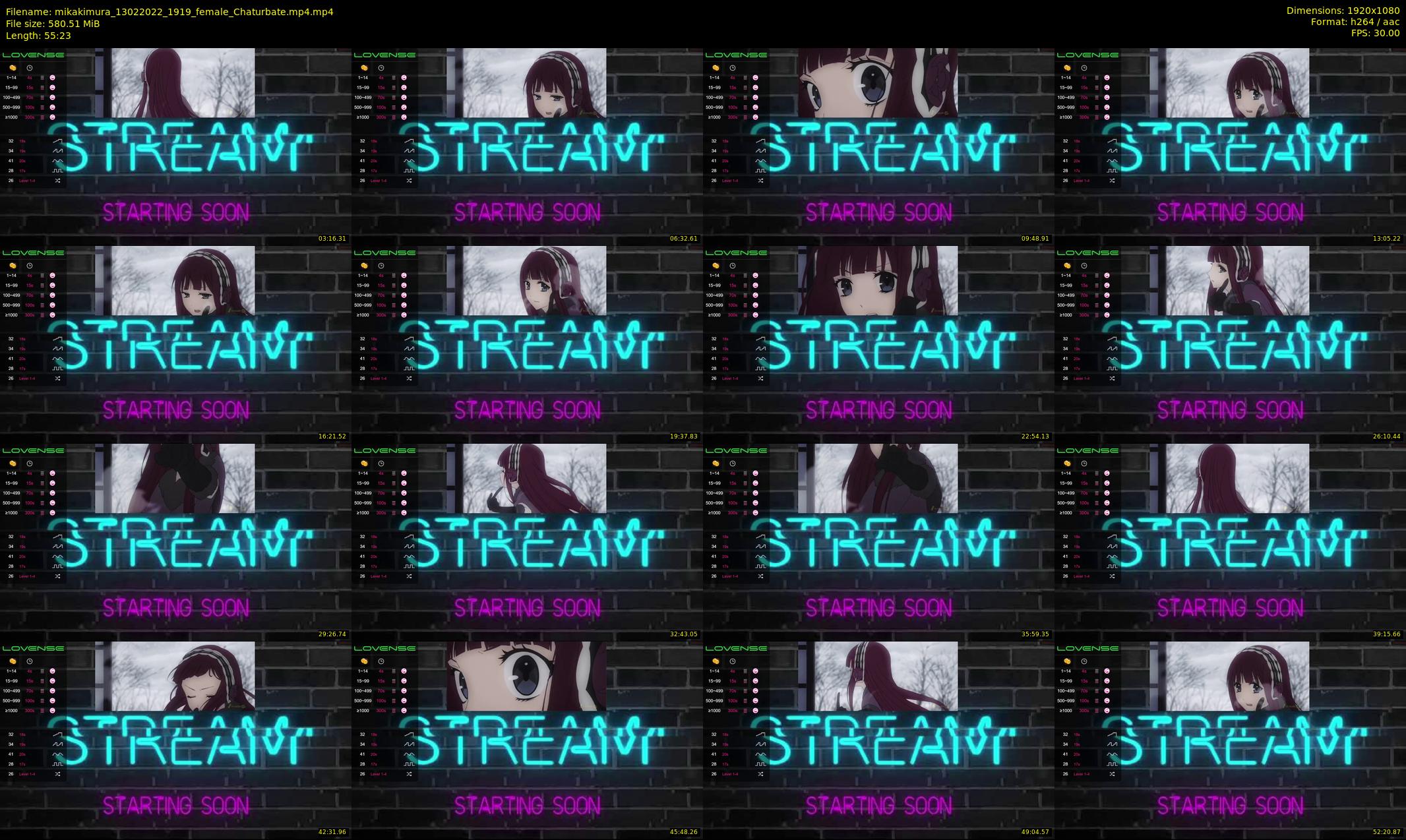 mikakimura — 56 minute Chaturbate female cam show recording, 1080p, Feb 13, 2022