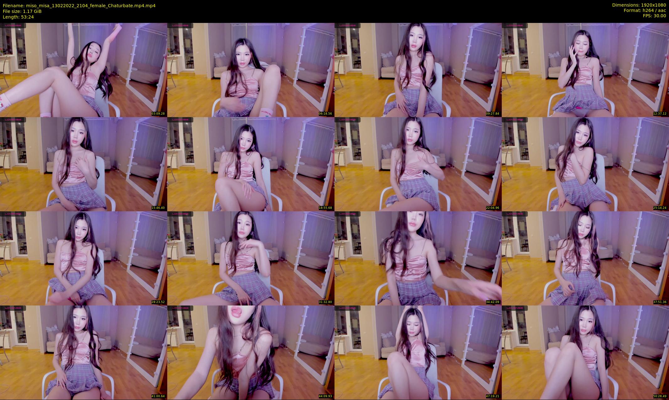 miso_misa — 54 minute Chaturbate female cam show recording, 1080p, Feb 13, 2022