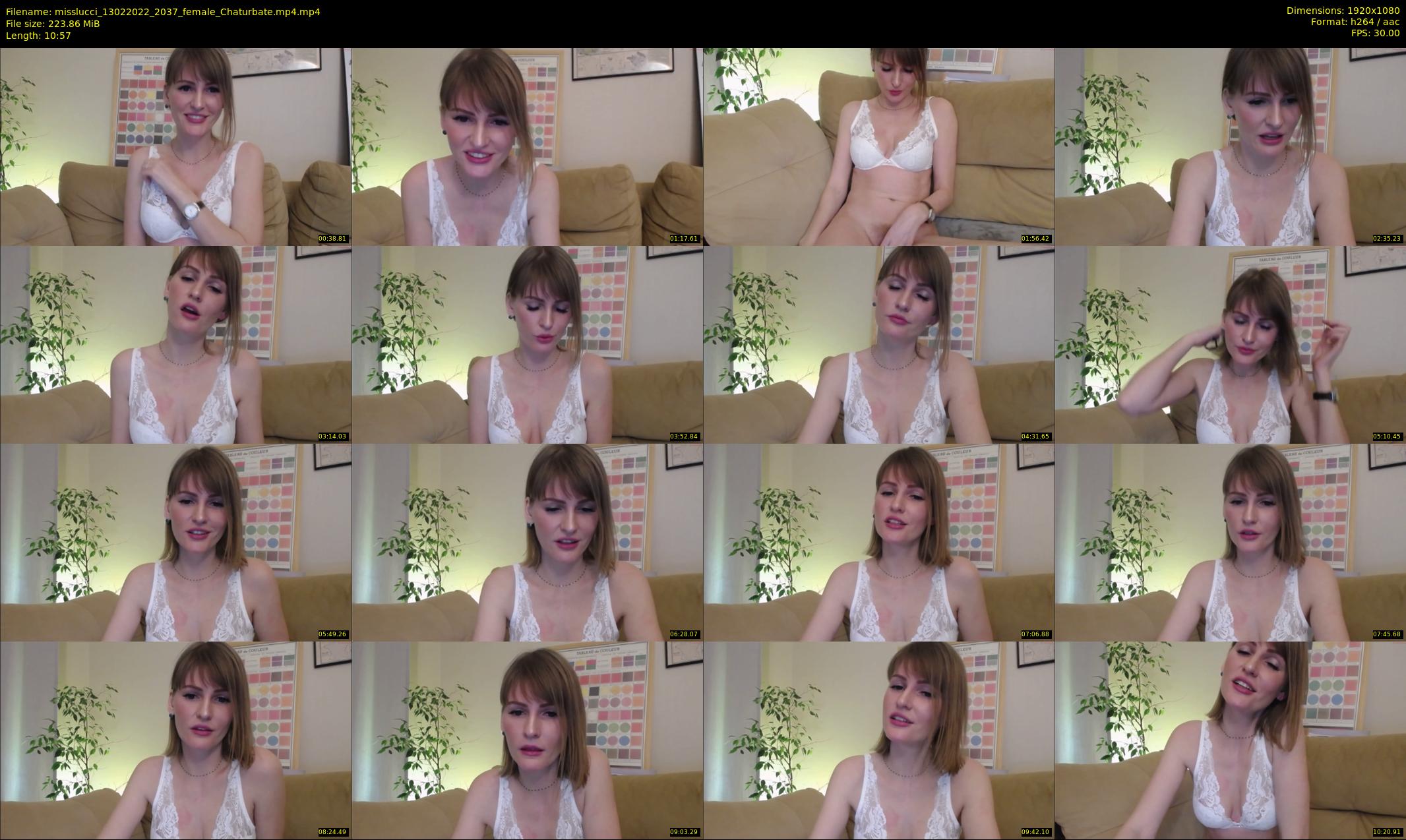 misslucci — 11 minute Chaturbate female cam show recording, 1080p, Feb 13, 2022
