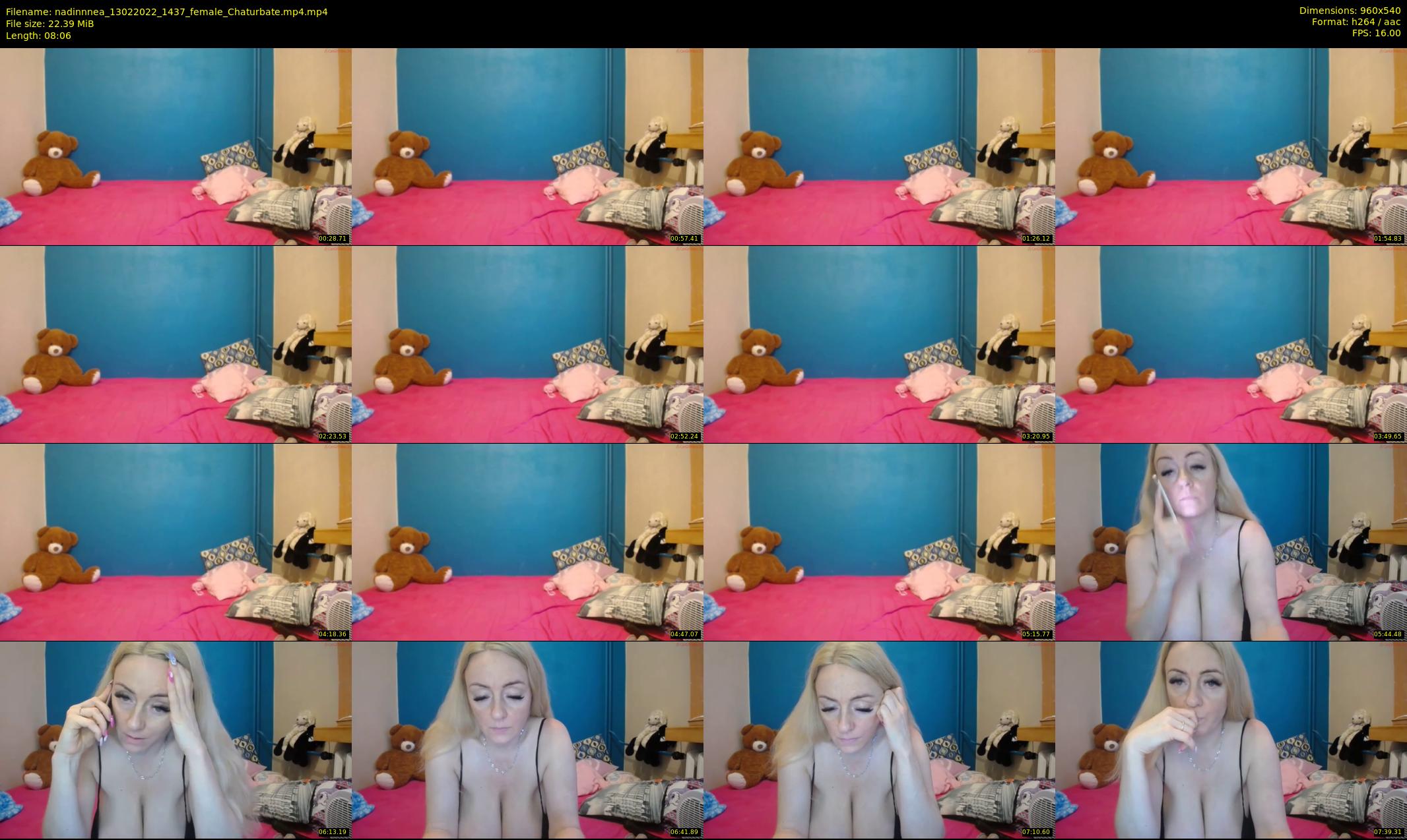 nadinnnea — 9 minute Chaturbate female cam show recording, 480p, Feb 13, 2022