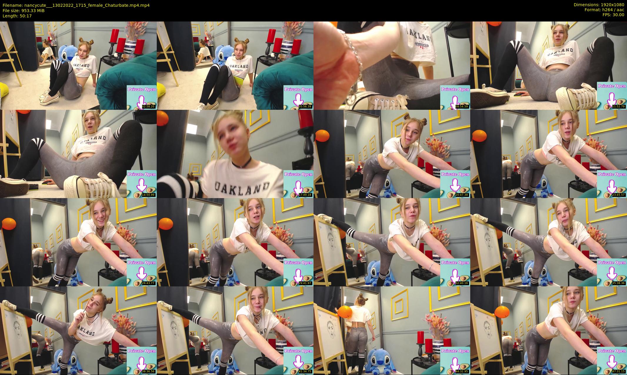 nancycute__ — 51 minute Chaturbate female cam show recording, 1080p, Feb 13, 2022