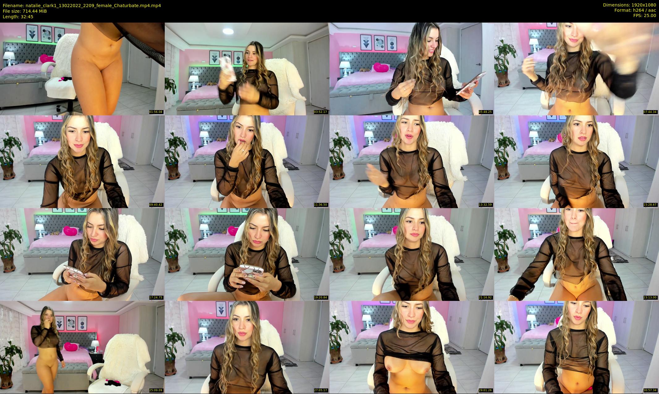 natalie_clark1 — 33 minute Chaturbate female cam show recording, 1080p, Feb 13, 2022