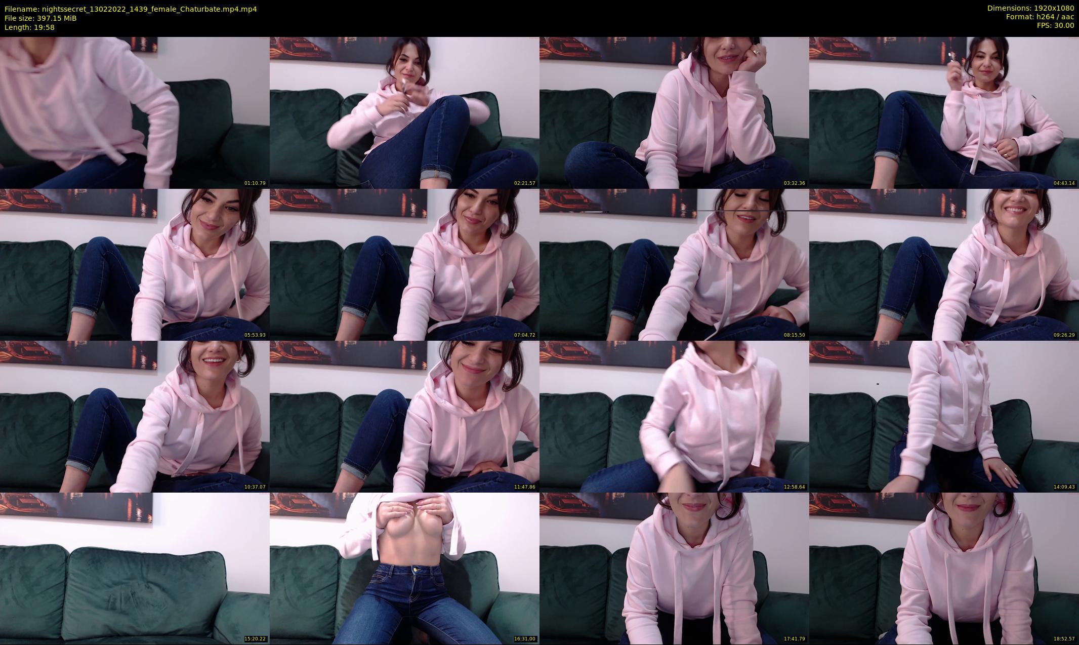 nightssecret — 20 minute Chaturbate female cam show recording, 1080p, Feb 13, 2022