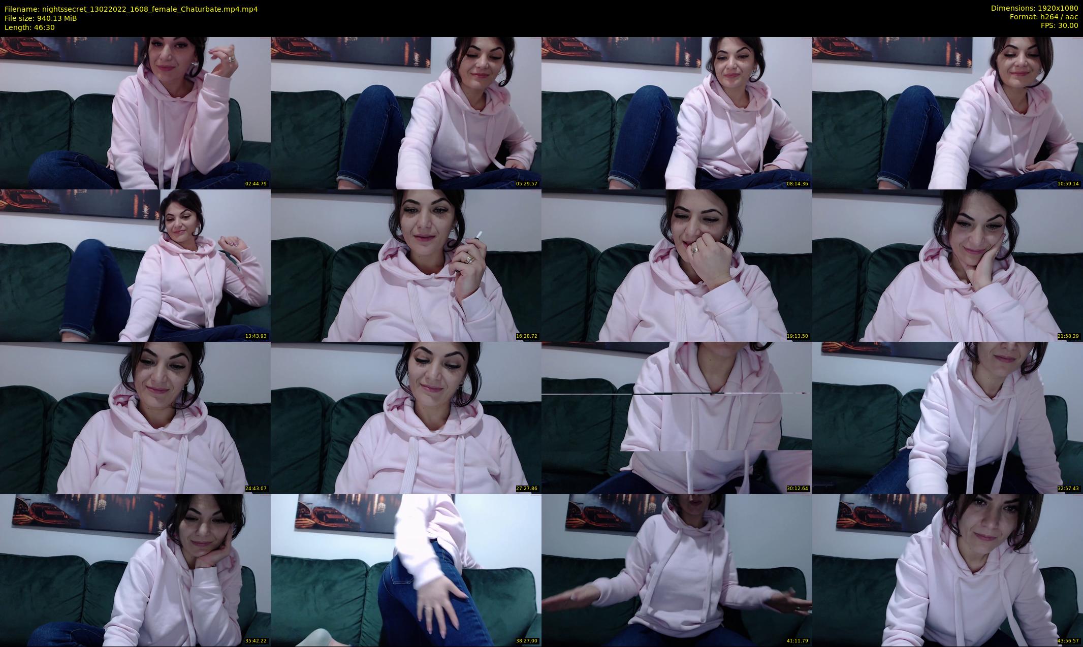nightssecret — 47 minute Chaturbate female cam show recording, 1080p, Feb 13, 2022