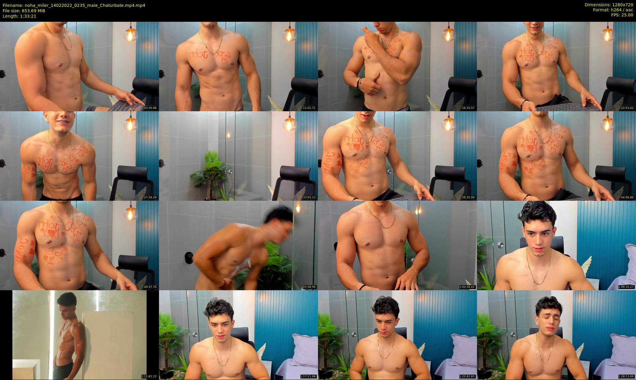noha_miler — 94 minute Chaturbate male cam show recording, 720p, Feb 14, 2022