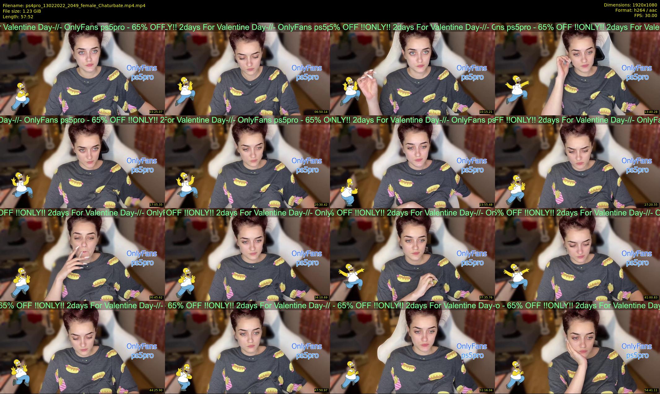 ps4pro — 58 minute Chaturbate female cam show recording, 1080p, Feb 13, 2022