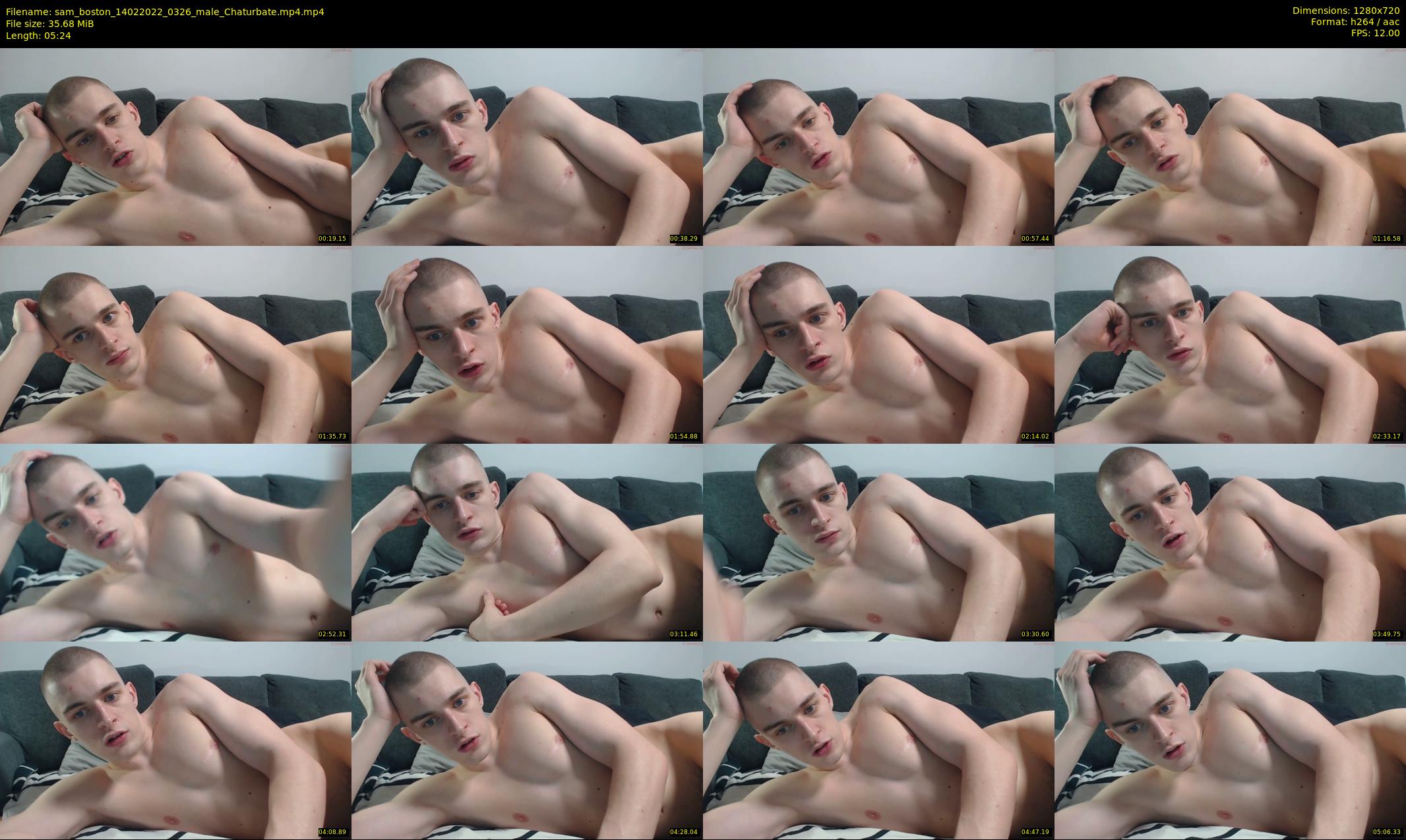 sam_boston — 6 minute Chaturbate male cam show recording, 720p, Feb 14, 2022