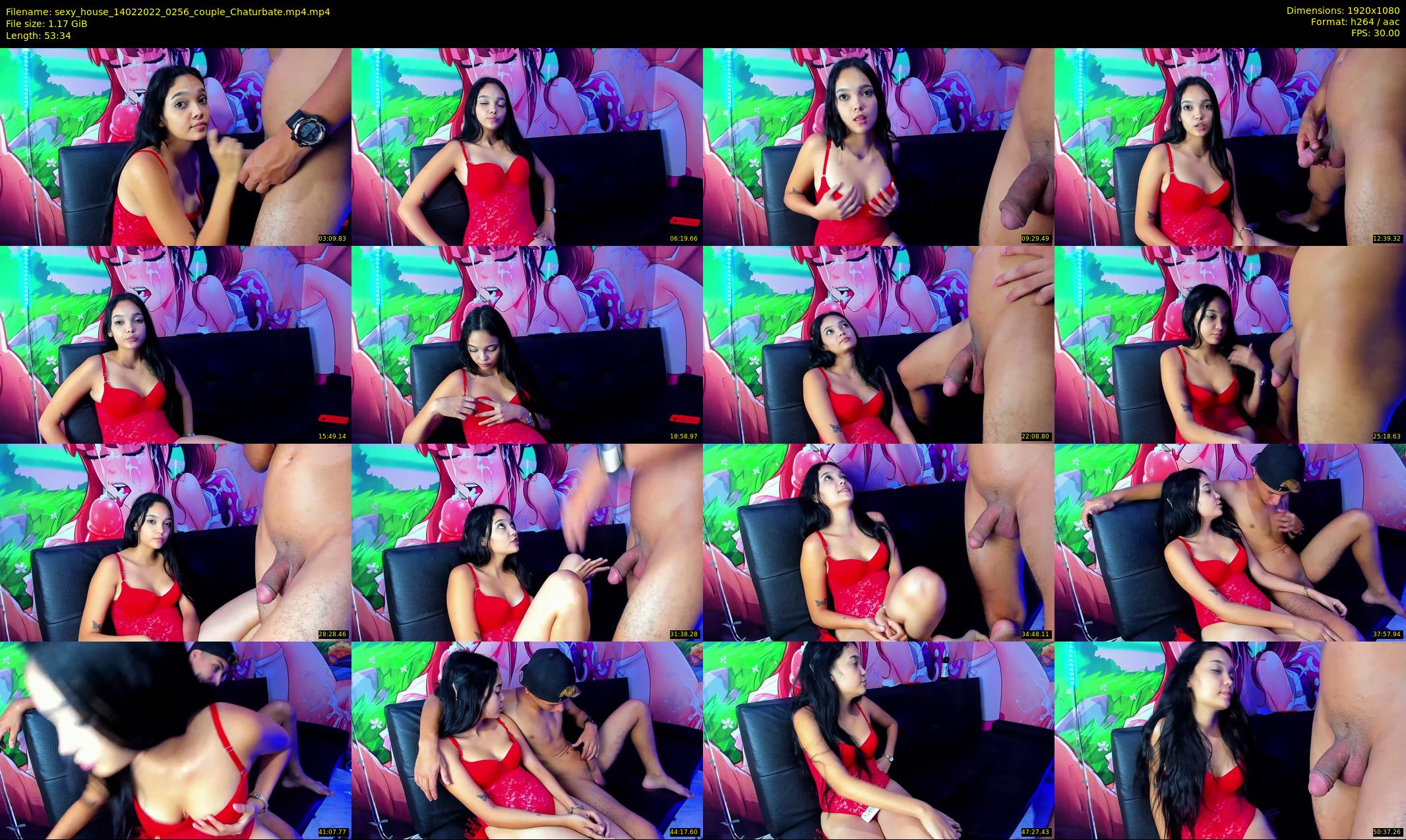 sexy_house — 54 minute Chaturbate couple cam show recording, 1080p, Feb 14, 2022