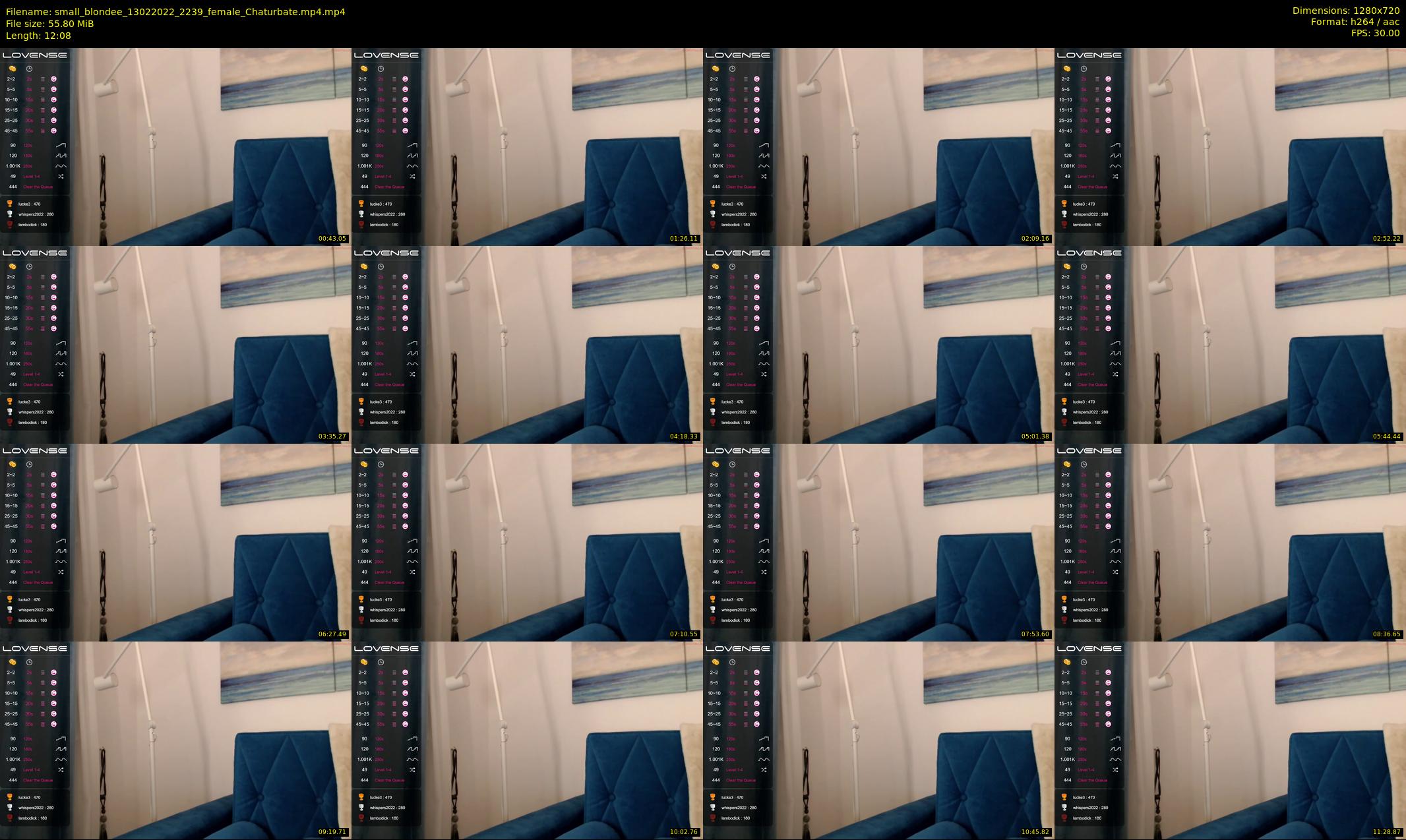 small_blondee — 13 minute Chaturbate female cam show recording, 720p, Feb 13, 2022