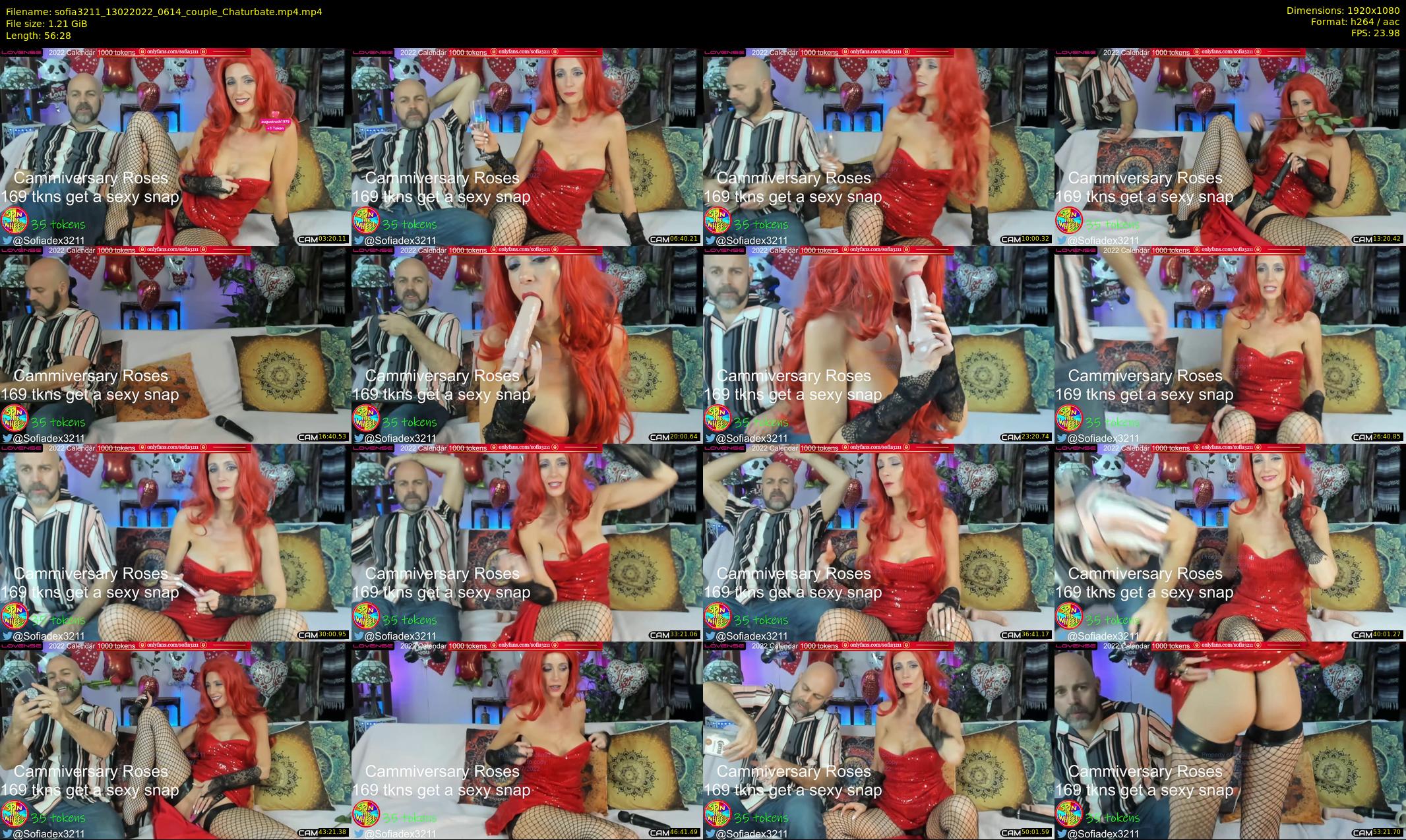 sofia3211 — 57 minute Chaturbate couple cam show recording, 1080p, Feb 13, 2022