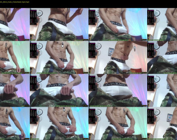 soldier_hugedick — 3 minute Chaturbate male cam show recording, 720p, Feb 14, 2022
