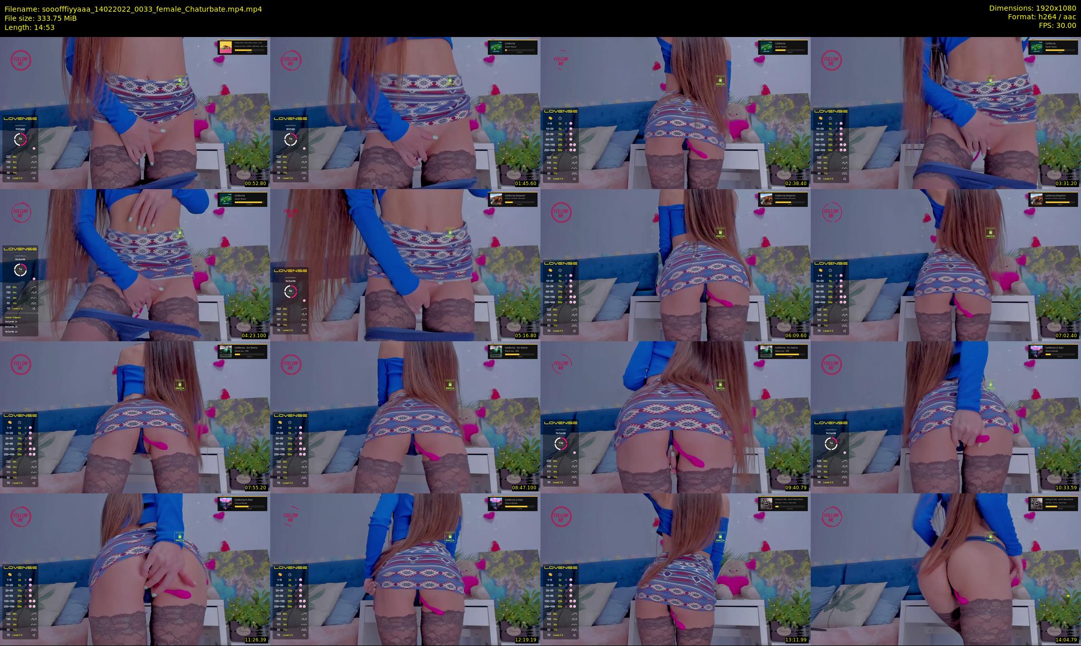 sooofffiyyaaa — 15 minute Chaturbate female cam show recording, 1080p, Feb 14, 2022
