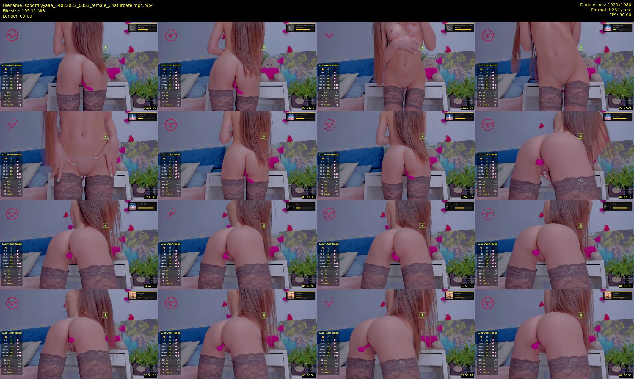 sooofffiyyaaa — 9 minute Chaturbate female cam show recording, 1080p, Feb 14, 2022