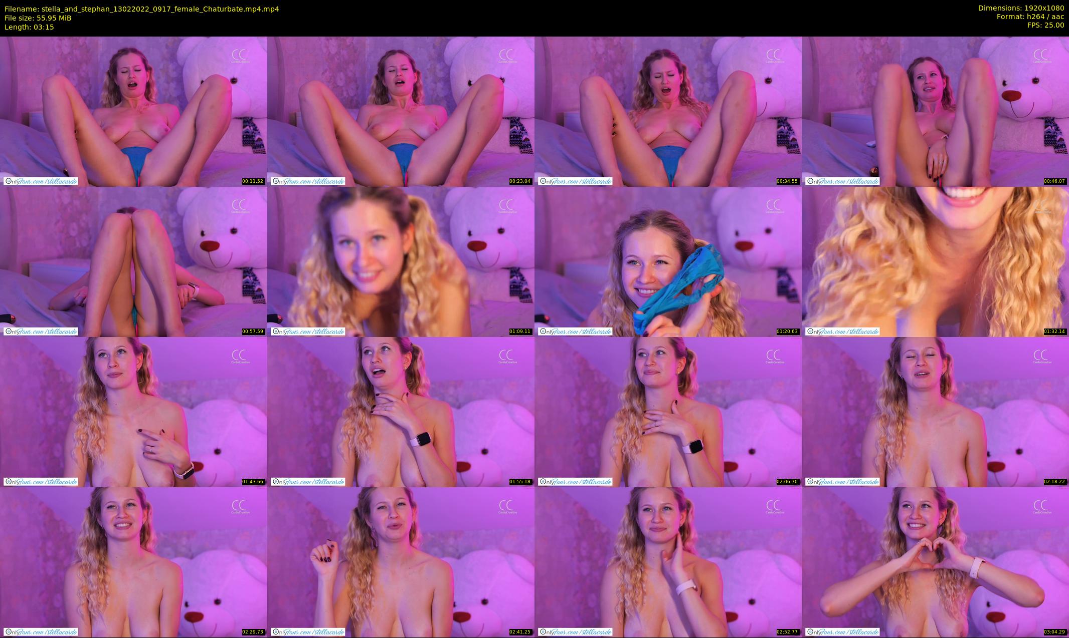 stella_and_stephan — 4 minute Chaturbate couple cam show recording, 1080p, Feb 13, 2022