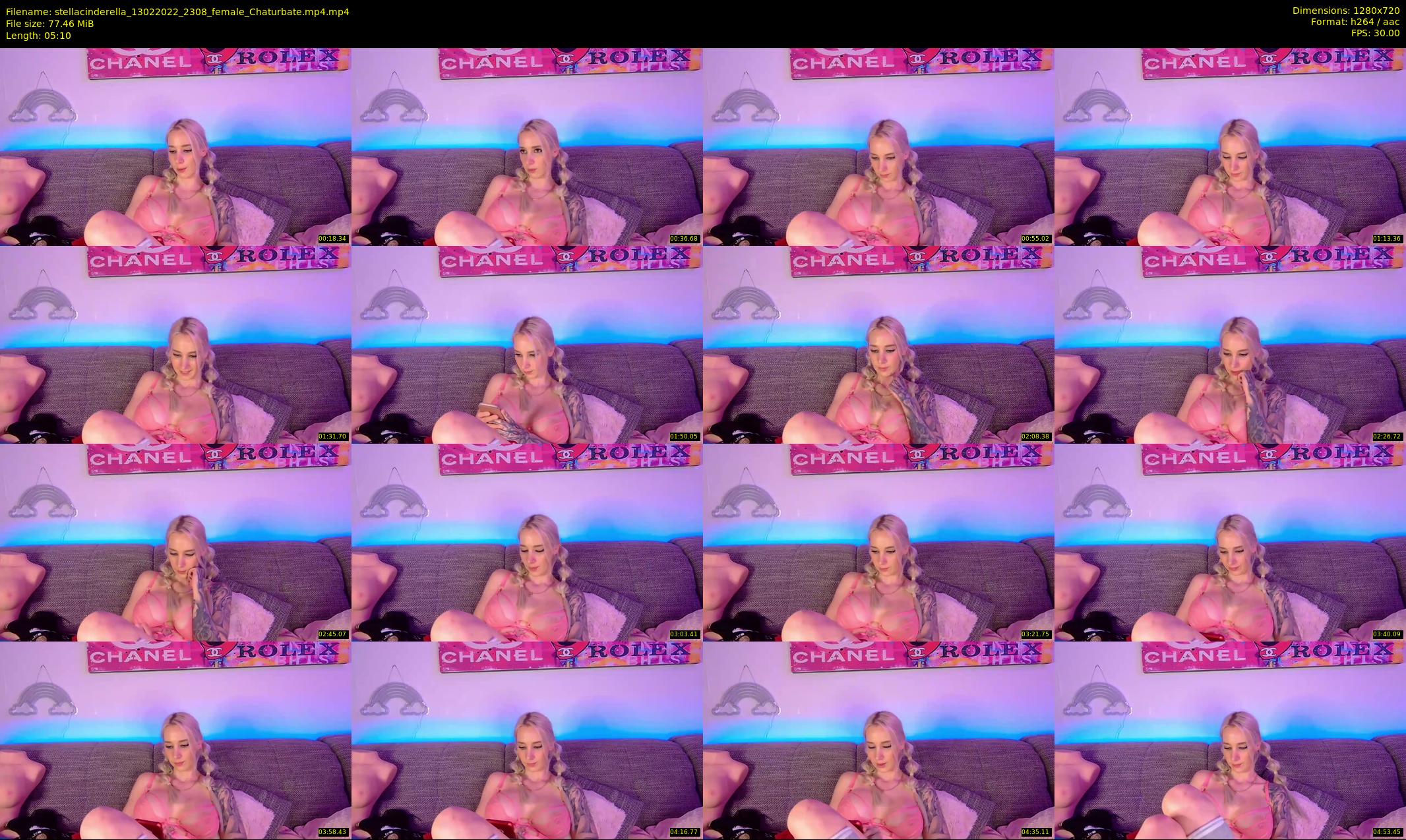 stellacinderella — 6 minute Chaturbate female cam show recording, 720p, Feb 13, 2022