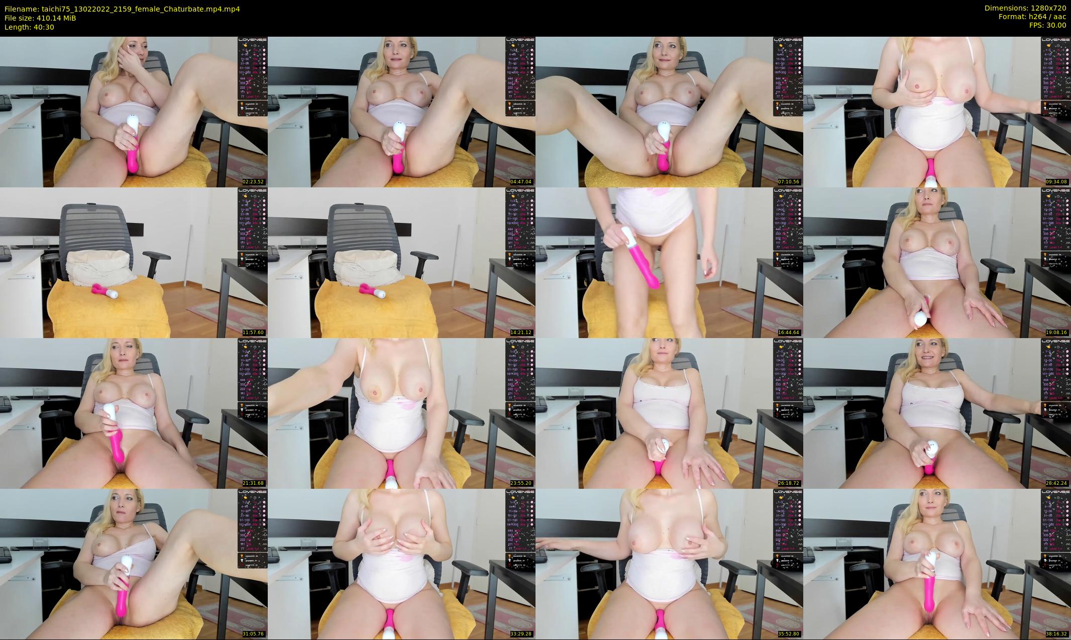 taichi75 — 41 minute Chaturbate female cam show recording, 720p, Feb 13, 2022