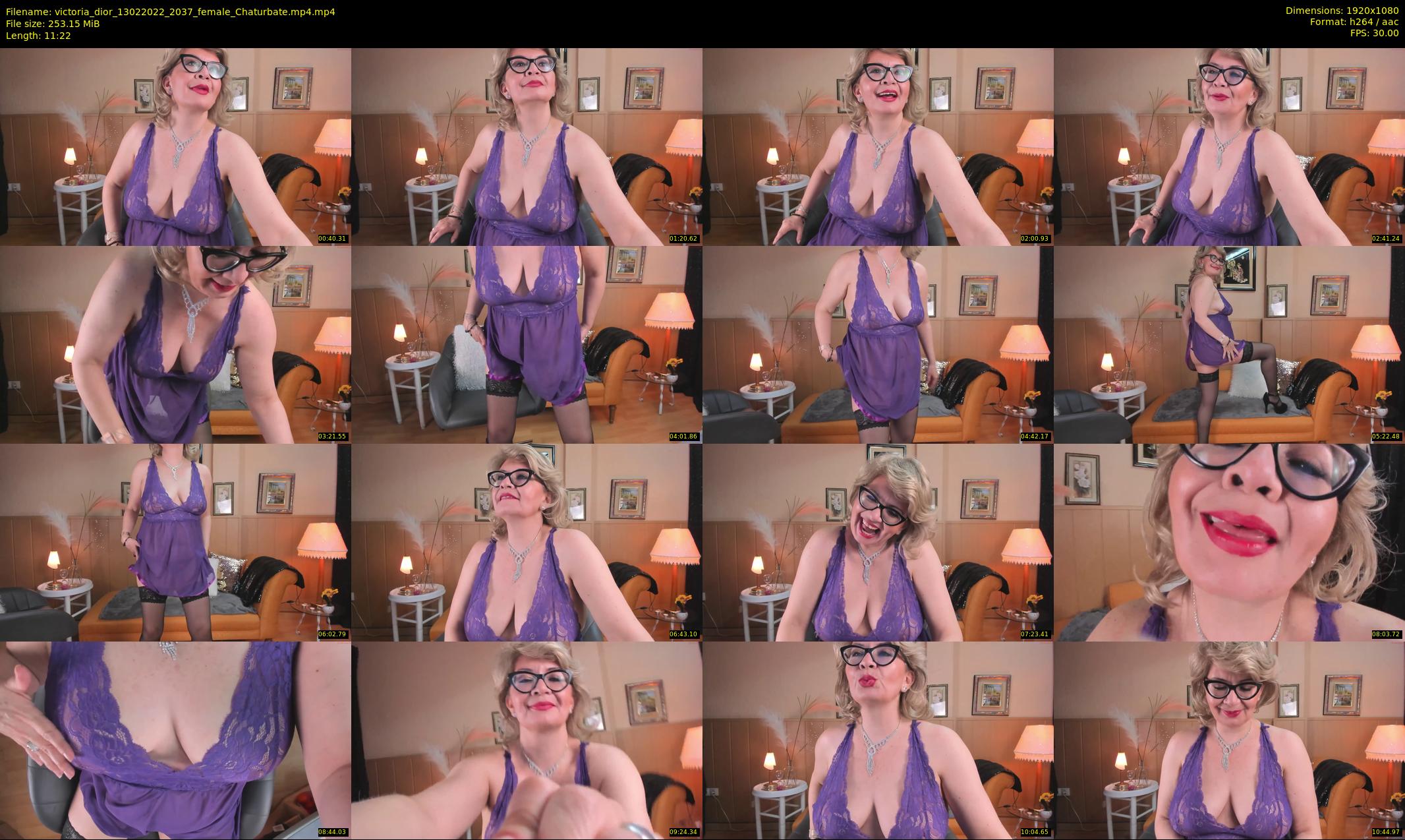 victoria_dior — 12 minute Chaturbate female cam show recording, 1080p, Feb 13, 2022