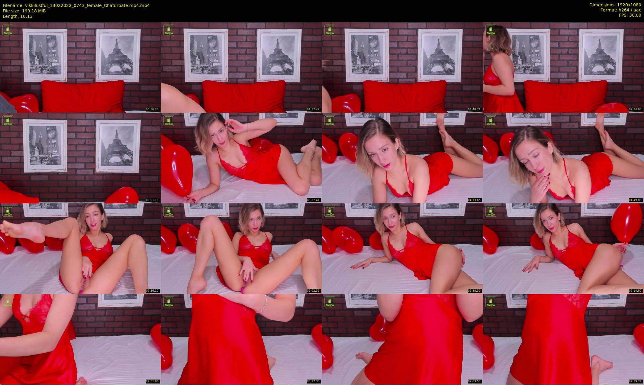 vikkilustful — 11 minute Chaturbate female cam show recording, 1080p, Feb 13, 2022