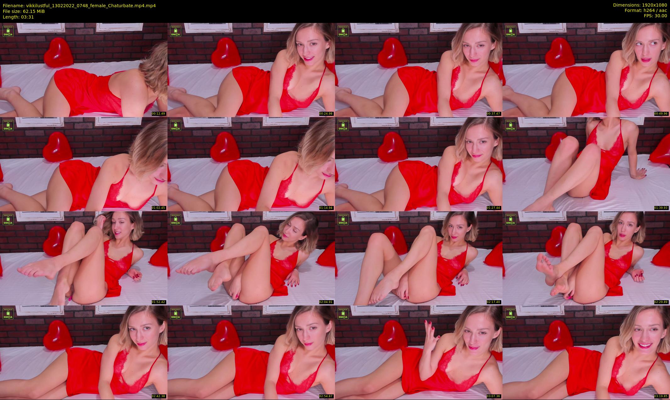 vikkilustful — 4 minute Chaturbate female cam show recording, 1080p, Feb 13, 2022