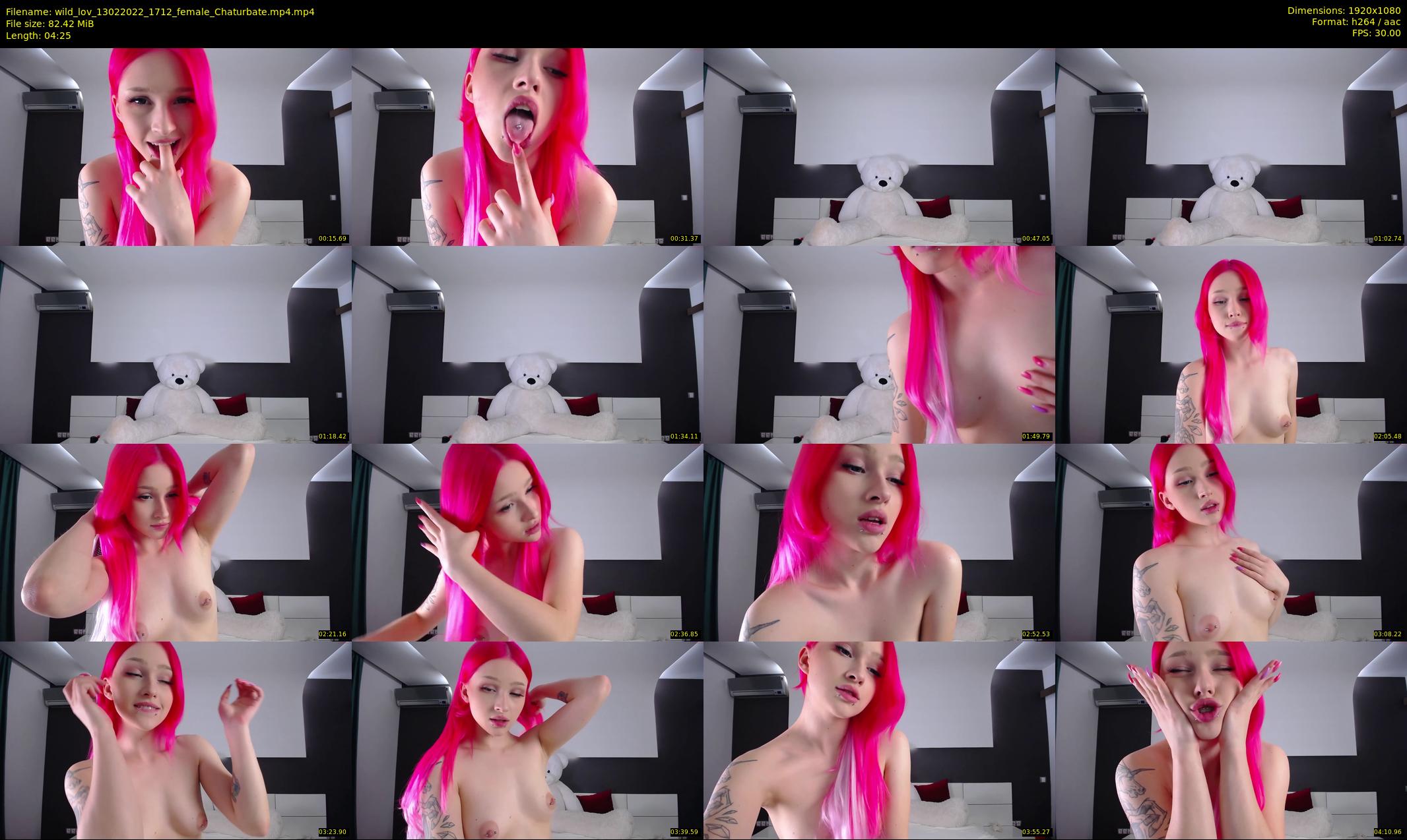 wild_lov — 5 minute Chaturbate female cam show recording, 1080p, Feb 13, 2022