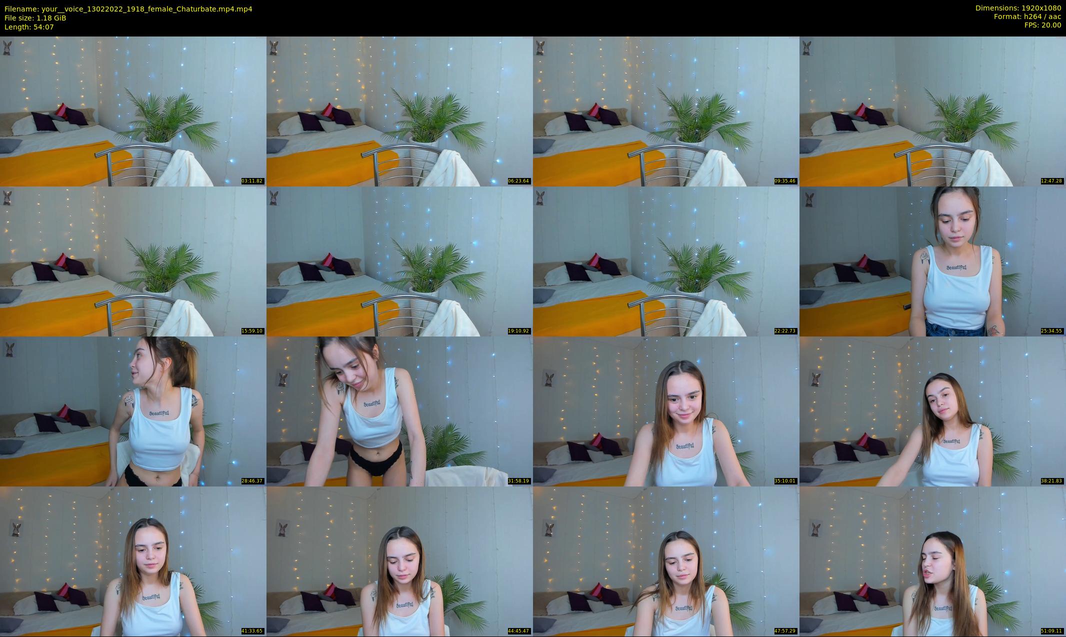 your__voice — 55 minute Chaturbate female cam show recording, 1080p, Feb 13, 2022