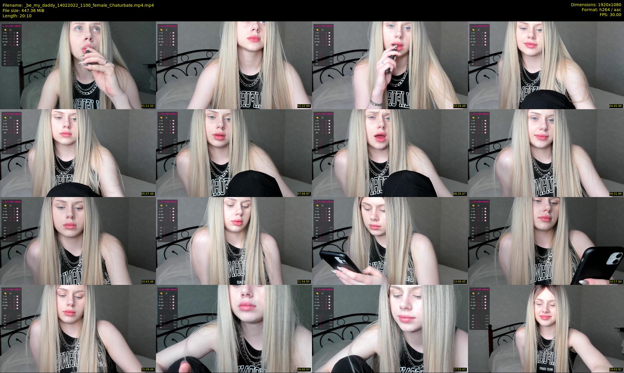 _be_my_daddy — 21 minute Chaturbate female cam show recording, 1080p, Feb 14, 2022