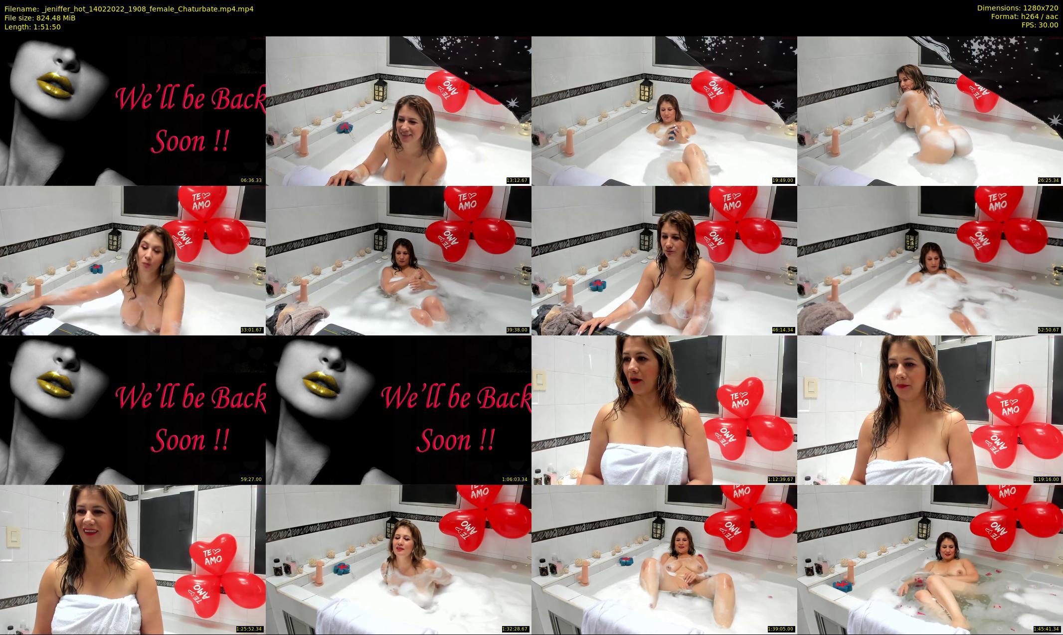 _jeniffer_hot — 112 minute Chaturbate female cam show recording, 720p, Feb 14, 2022