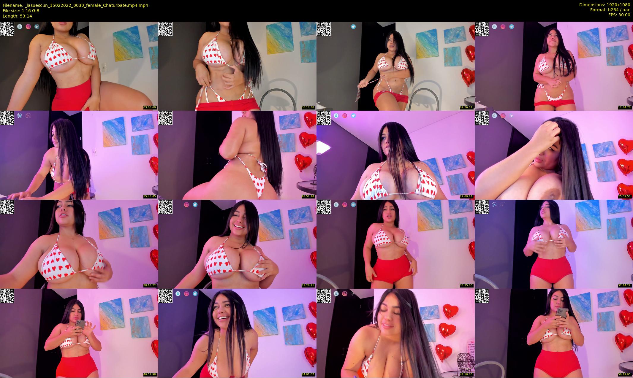 _lasuescun — 54 minute Chaturbate female cam show recording, 1080p, Feb 15, 2022
