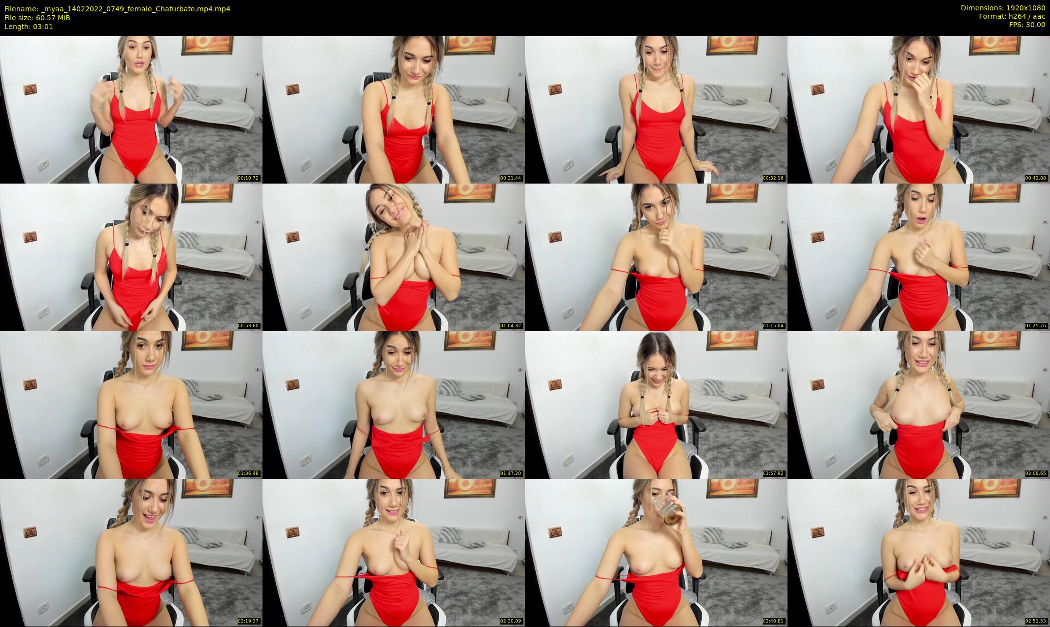 _myaa — 4 minute Chaturbate female cam show recording, 1080p, Feb 14, 2022