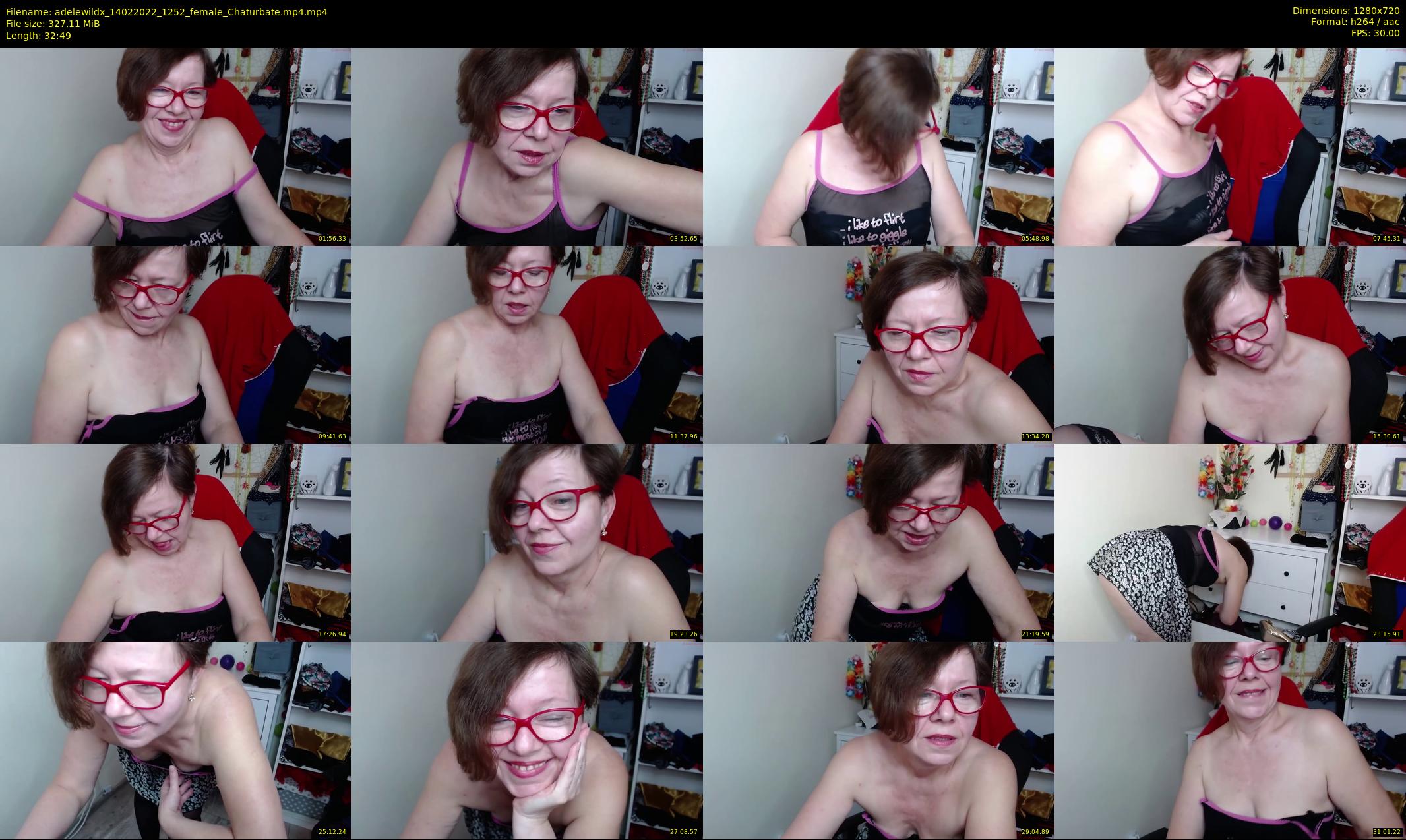 adelewildx — 33 minute Chaturbate female cam show recording, 720p, Feb 14, 2022