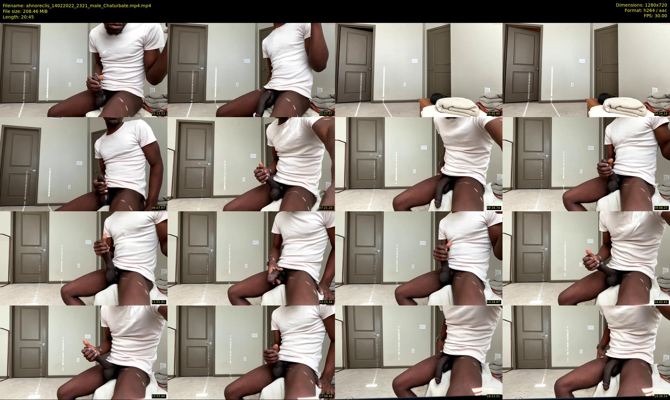 ahnoreclis — 21 minute Chaturbate male cam show recording, 720p, Feb 14, 2022