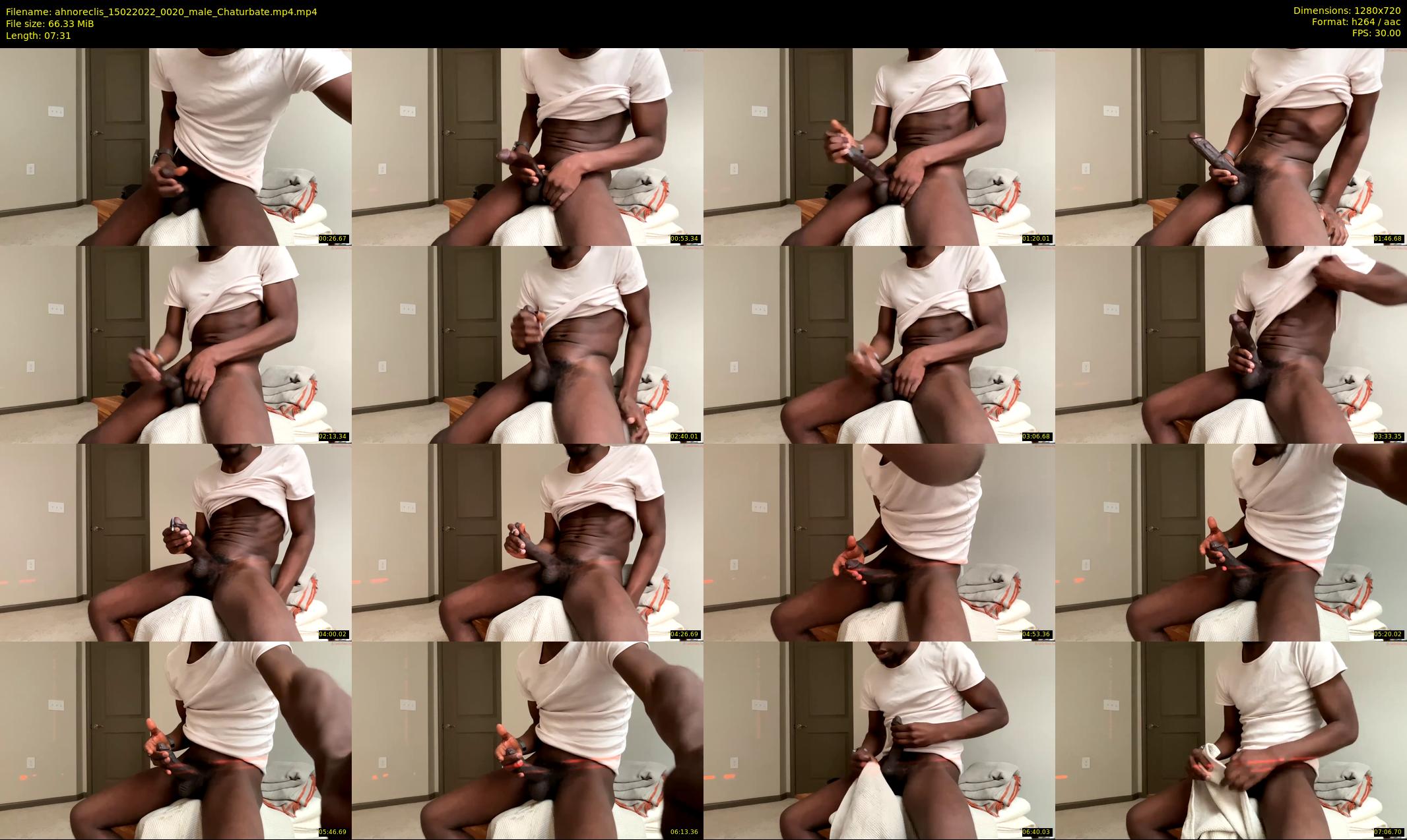 ahnoreclis — 8 minute Chaturbate male cam show recording, 720p, Feb 15, 2022