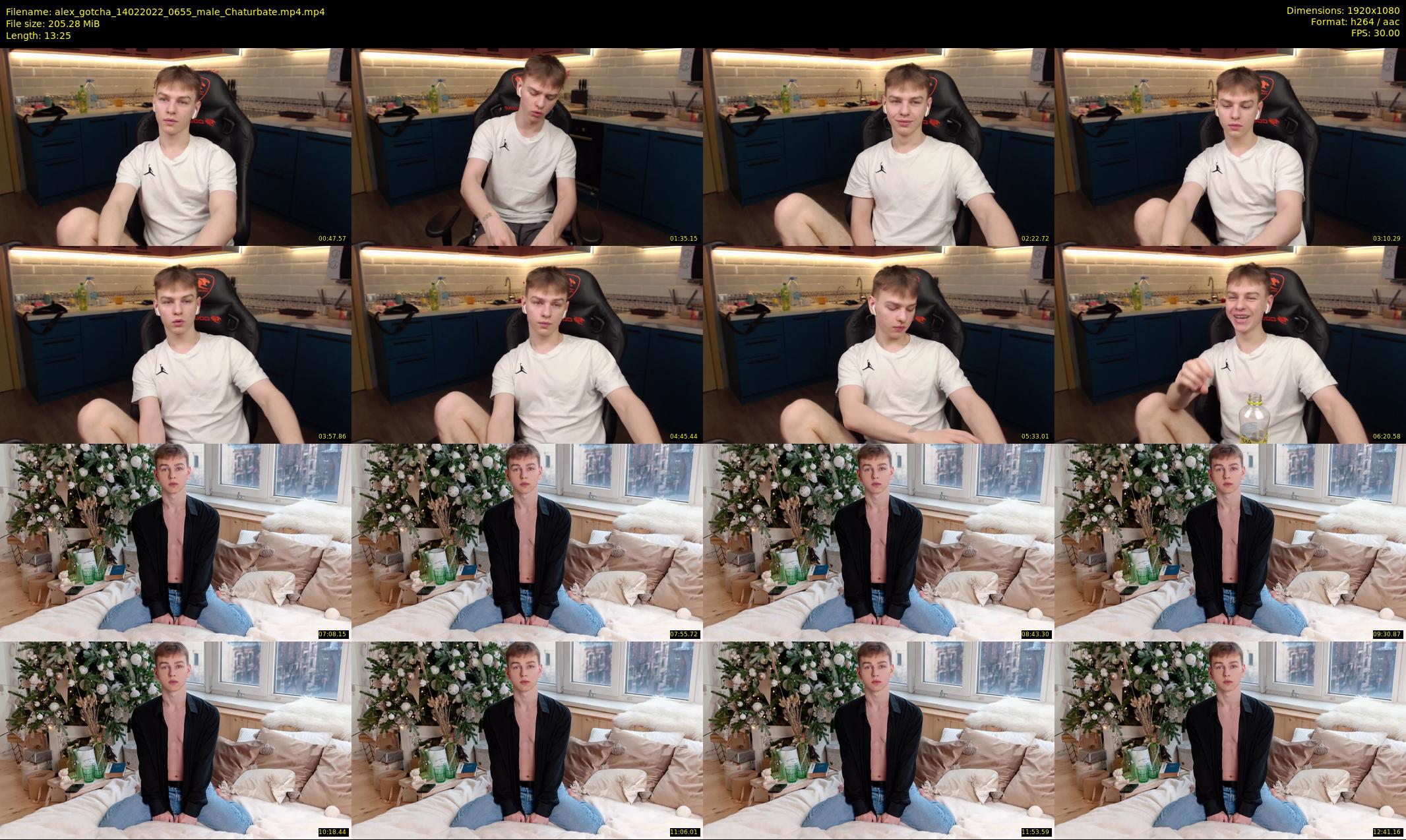 alex_gotcha — 14 minute Chaturbate male cam show recording, 1080p, Feb 14, 2022