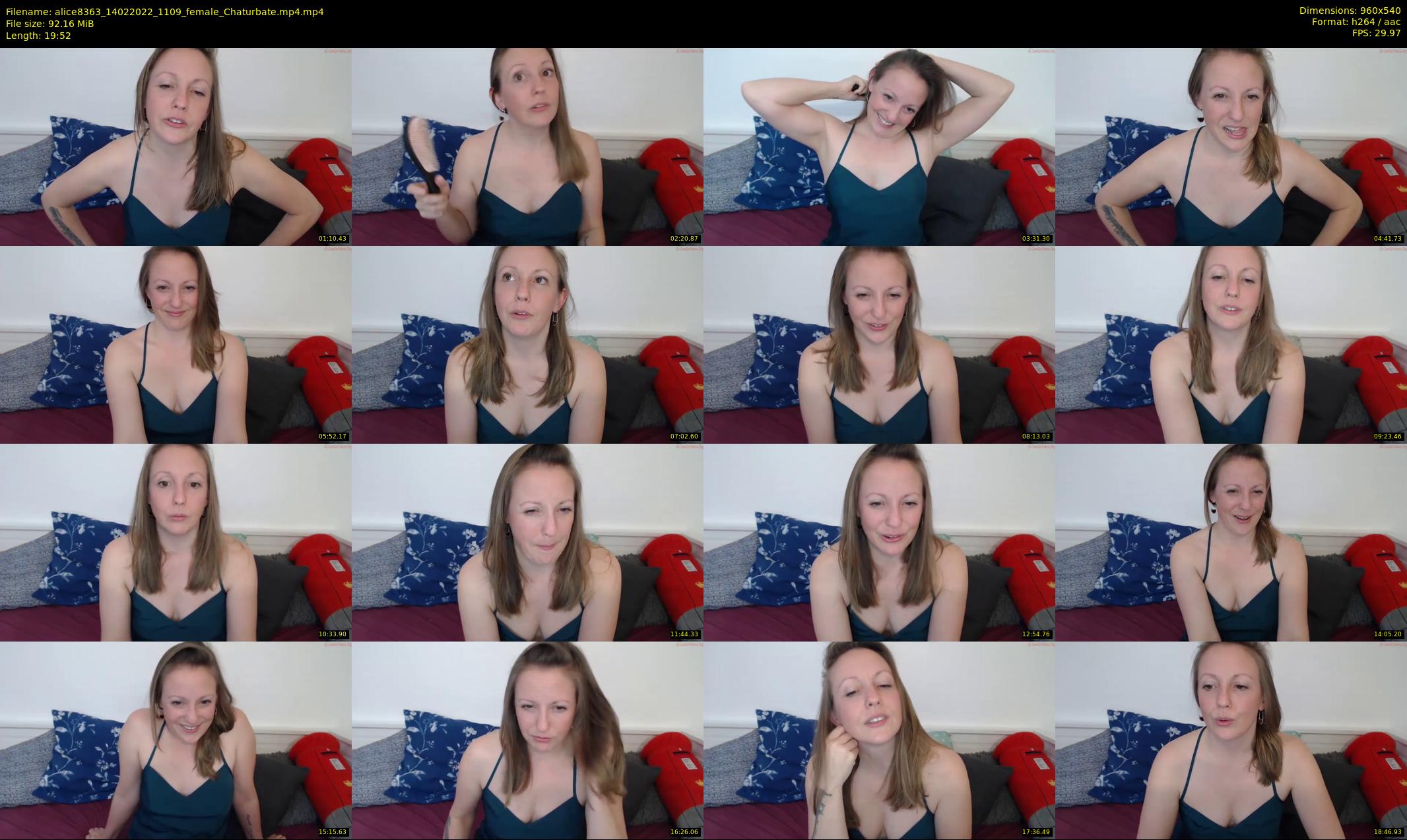 alice8363 — 20 minute Chaturbate female cam show recording, 480p, Feb 14, 2022