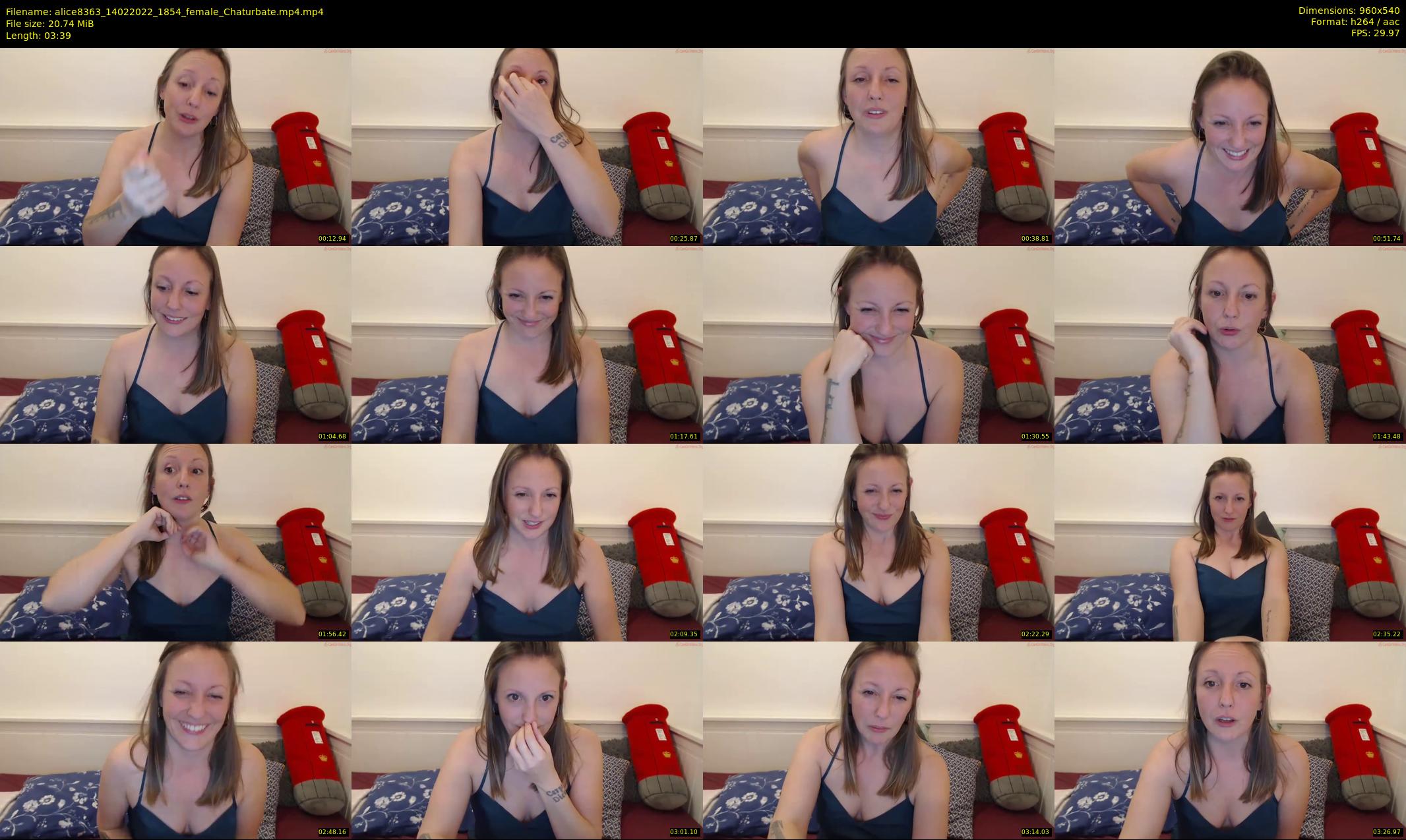 alice8363 — 4 minute Chaturbate female cam show recording, 480p, Feb 14, 2022