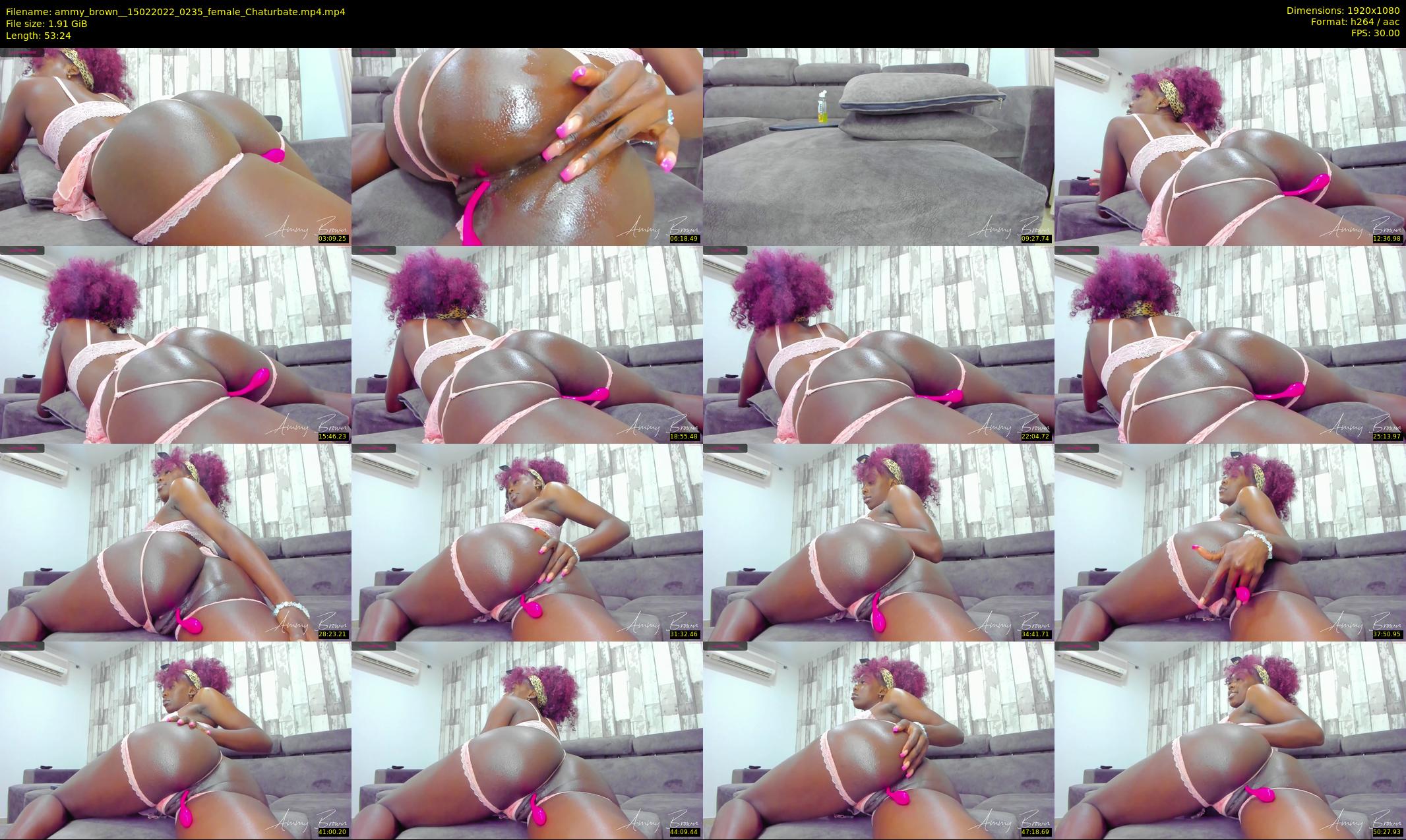 ammy_brown_ — 54 minute Chaturbate female cam show recording, 1080p, Feb 15, 2022