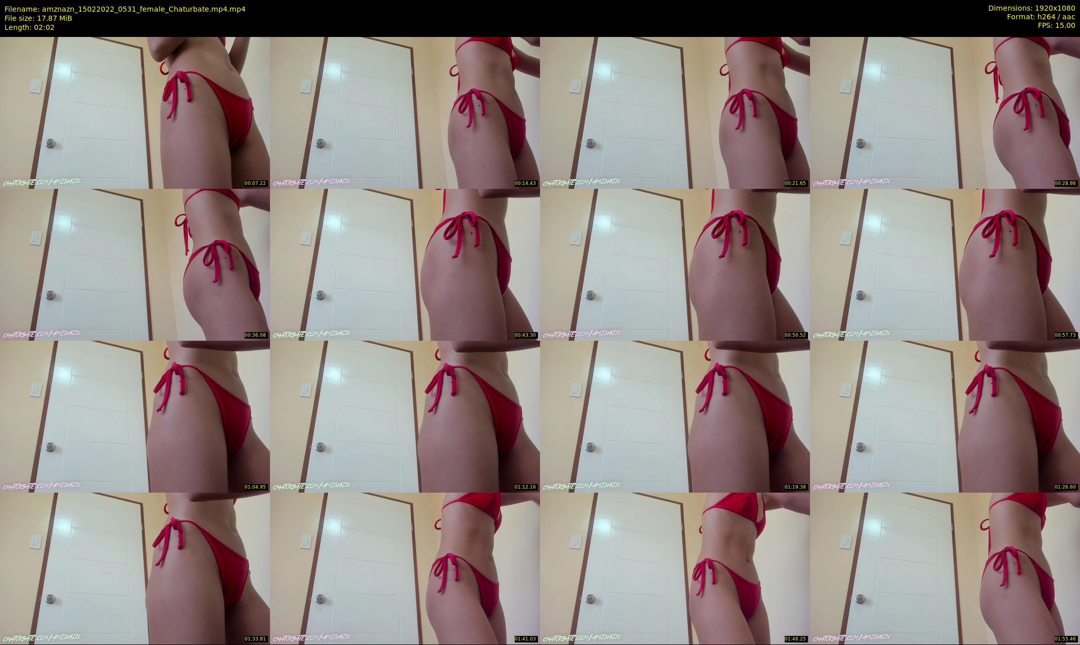 amznazn — 3 minute Chaturbate female cam show recording, 1080p, Feb 15, 2022