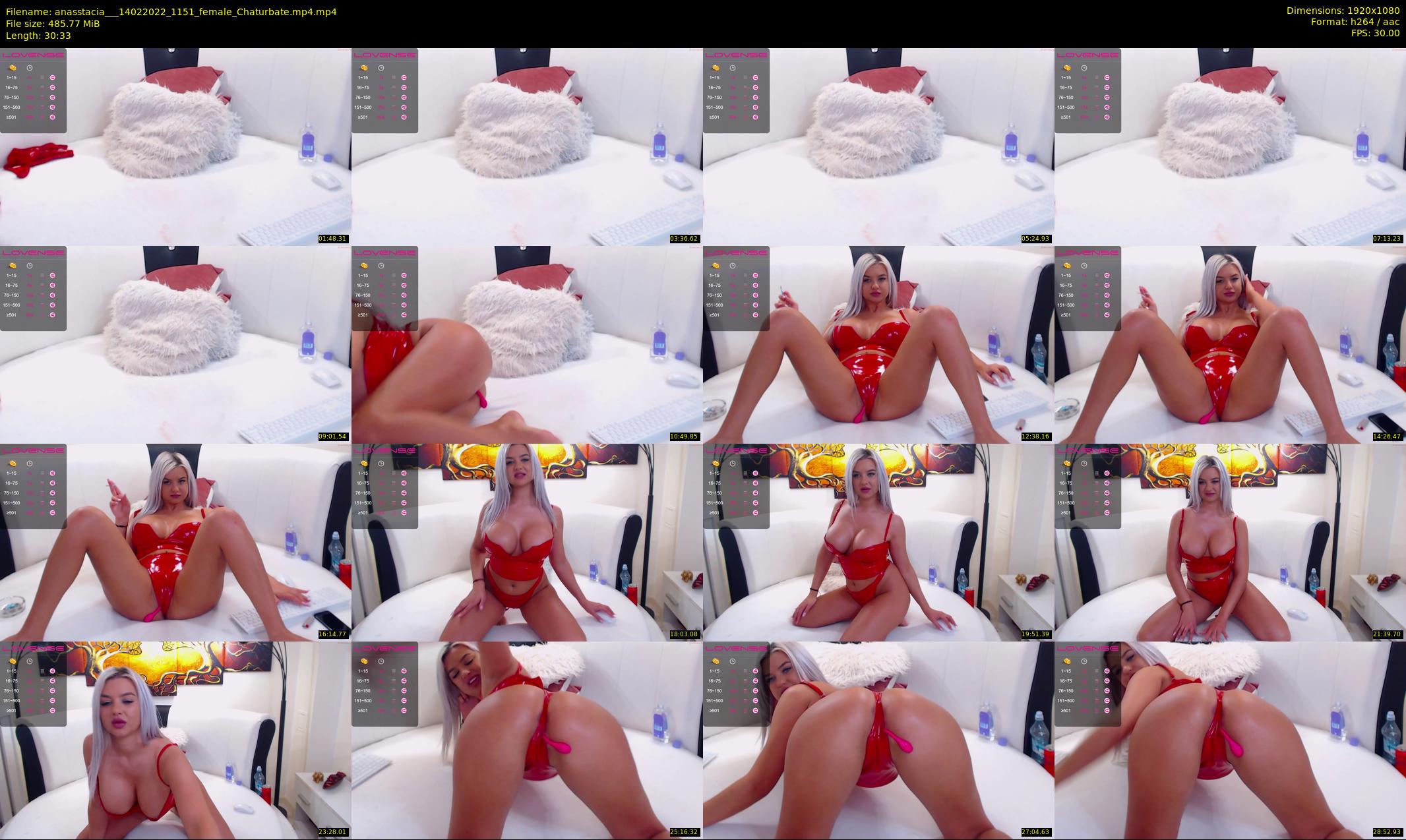 anasstacia__ — 31 minute Chaturbate female cam show recording, 1080p, Feb 14, 2022