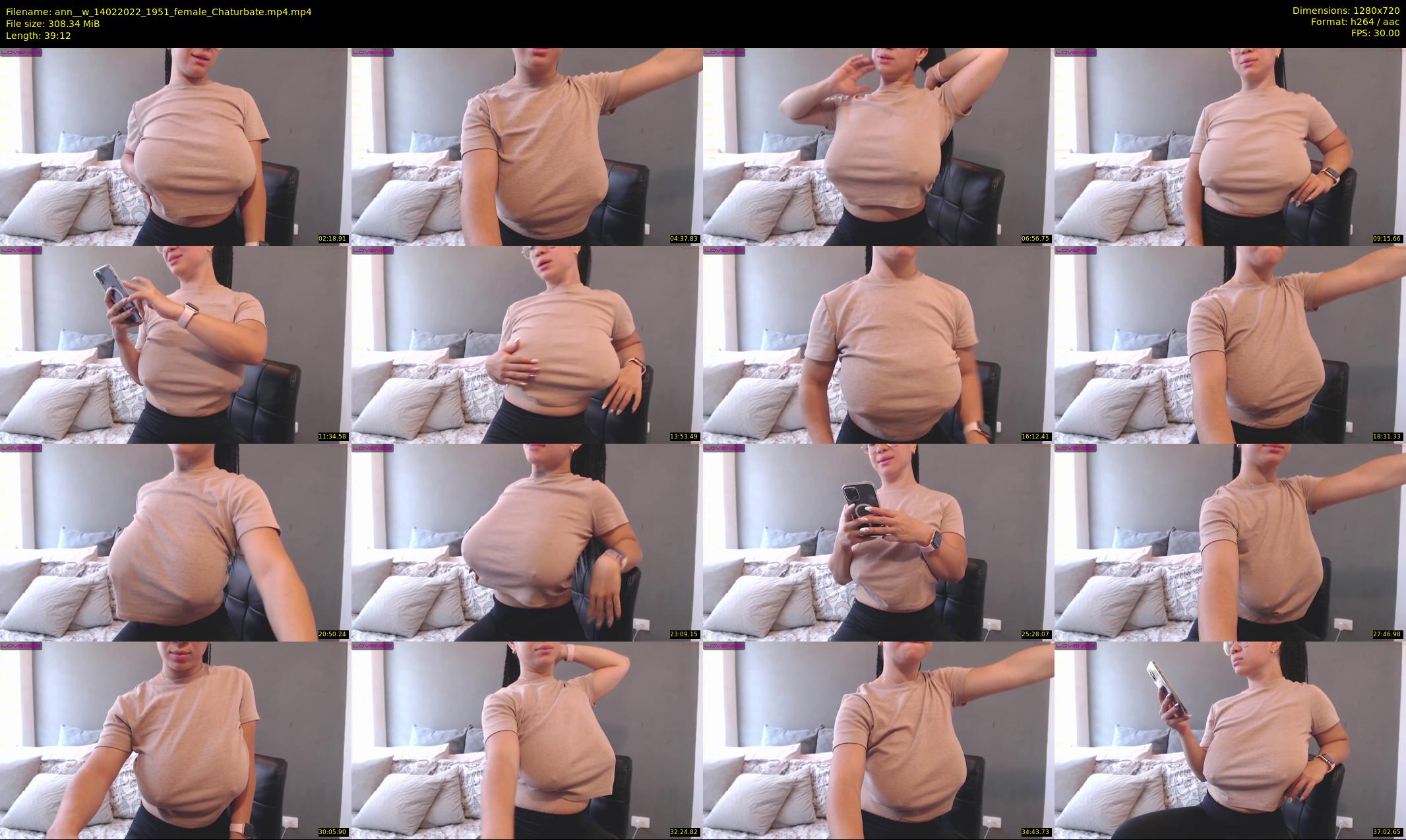 ann__w — 40 minute Chaturbate female cam show recording, 720p, Feb 14, 2022