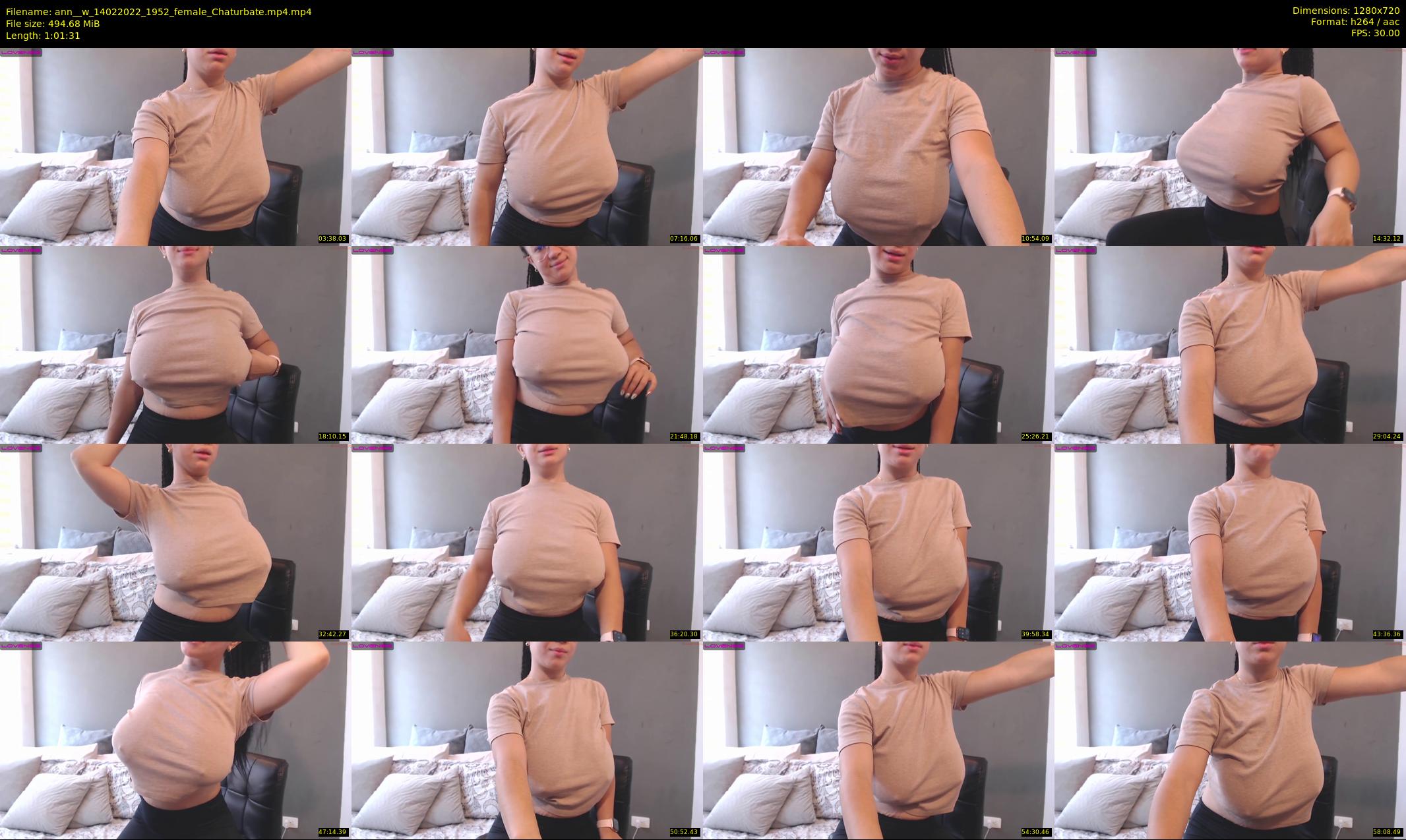 ann__w — 62 minute Chaturbate female cam show recording, 720p, Feb 14, 2022