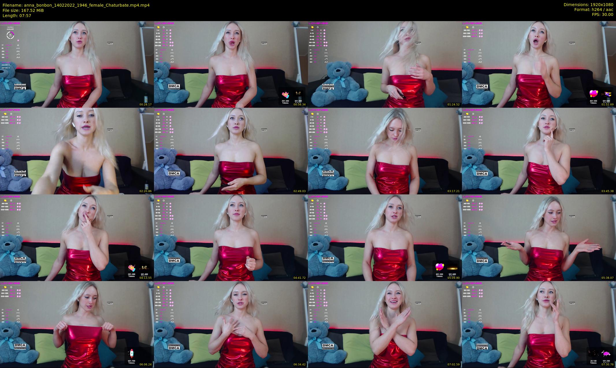 anna_bonbon — 8 minute Chaturbate female cam show recording, 1080p, Feb 14, 2022